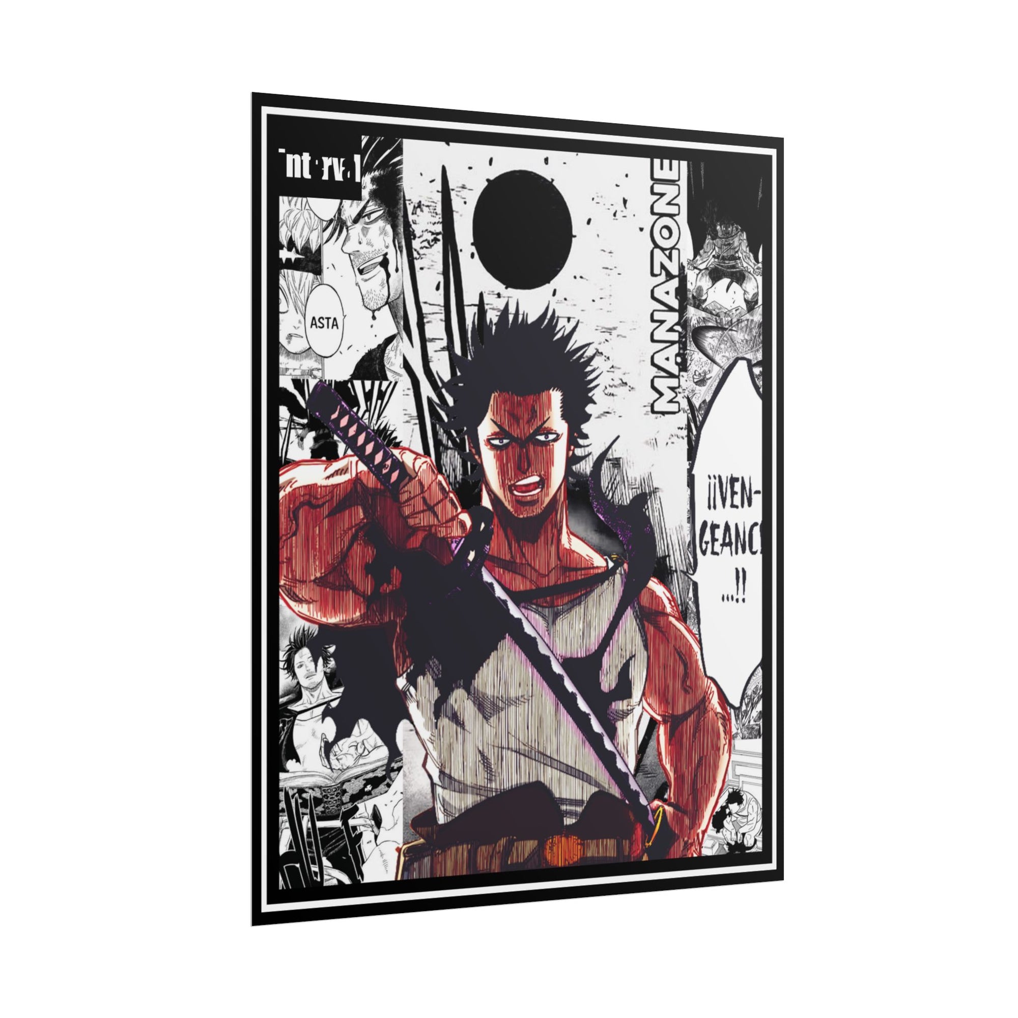 Yami Sukehiro (Black Clover) Poster