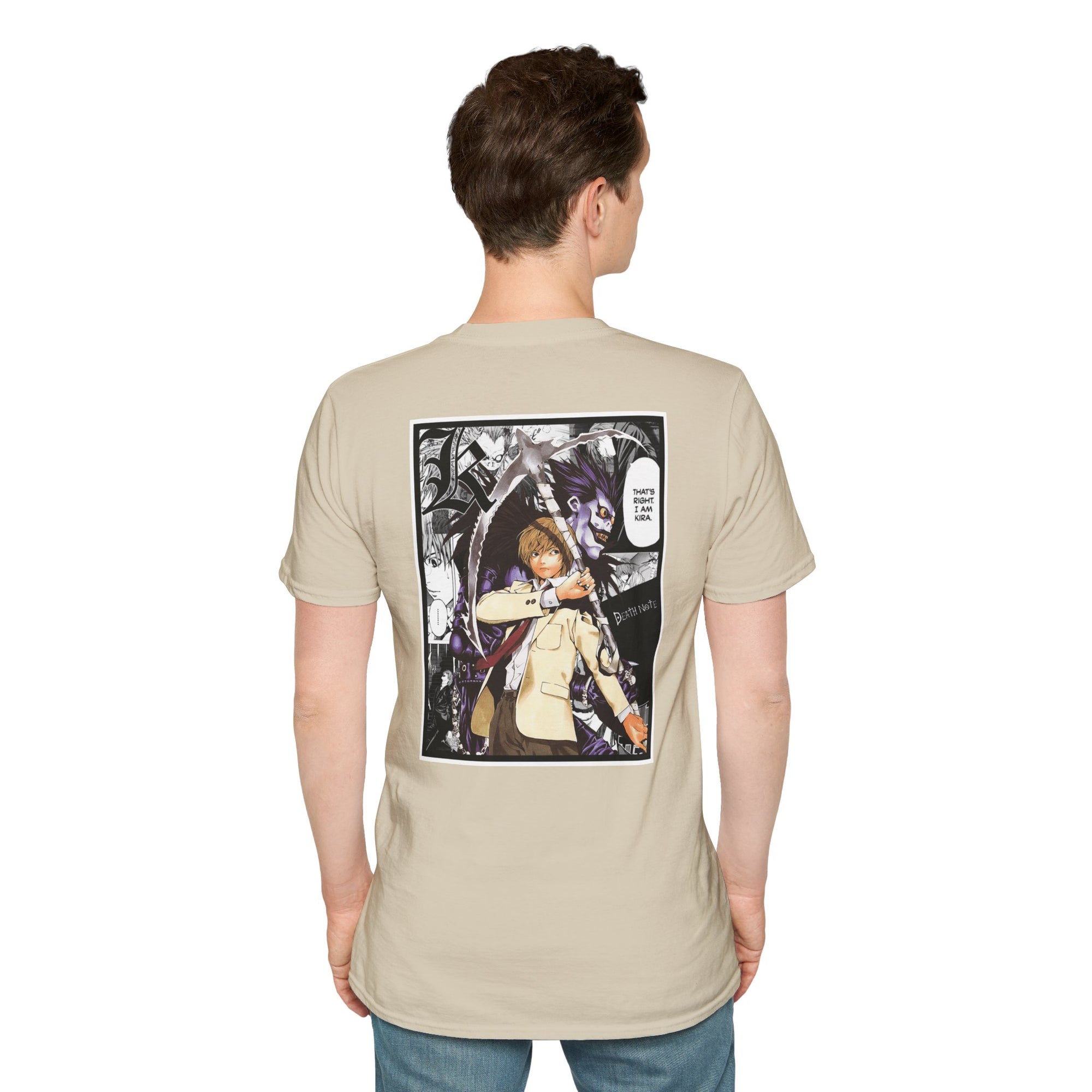 Camiseta informal de Light Yagami (DEATH NOTE)