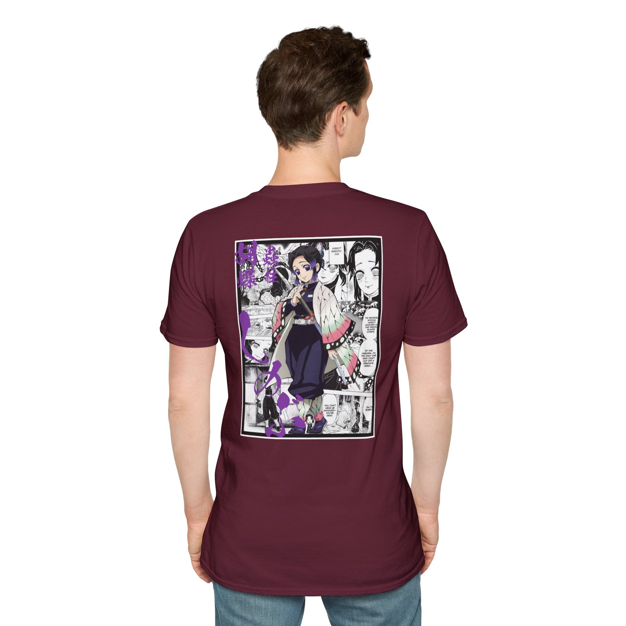 Camiseta informal de Shinobu Kochō (DEMON SLAYER)