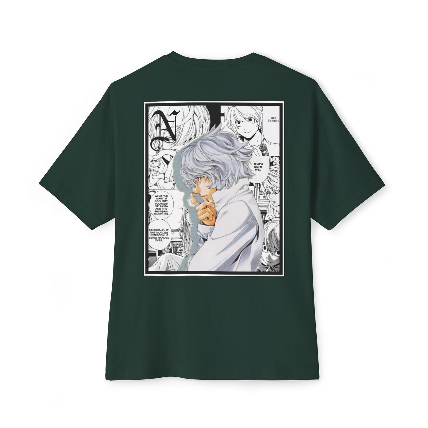 N. (DEATH NOTE) Oversized Tee