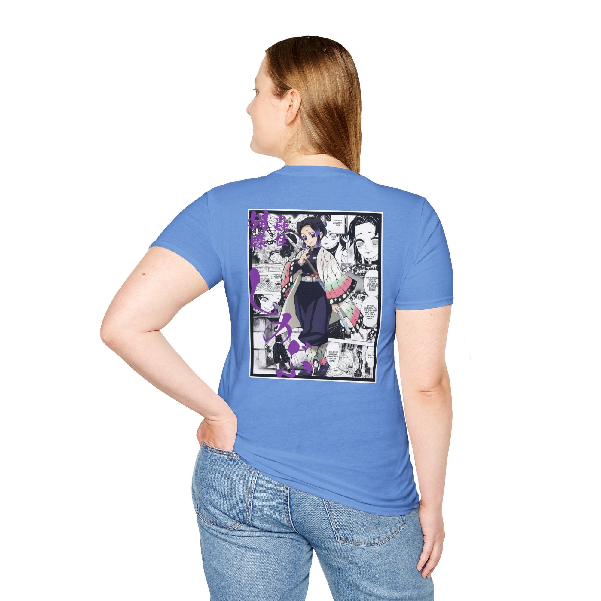 Camiseta informal de Shinobu Kochō (DEMON SLAYER)
