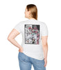 Camiseta informal de Akaza (DEMON SLAYER)