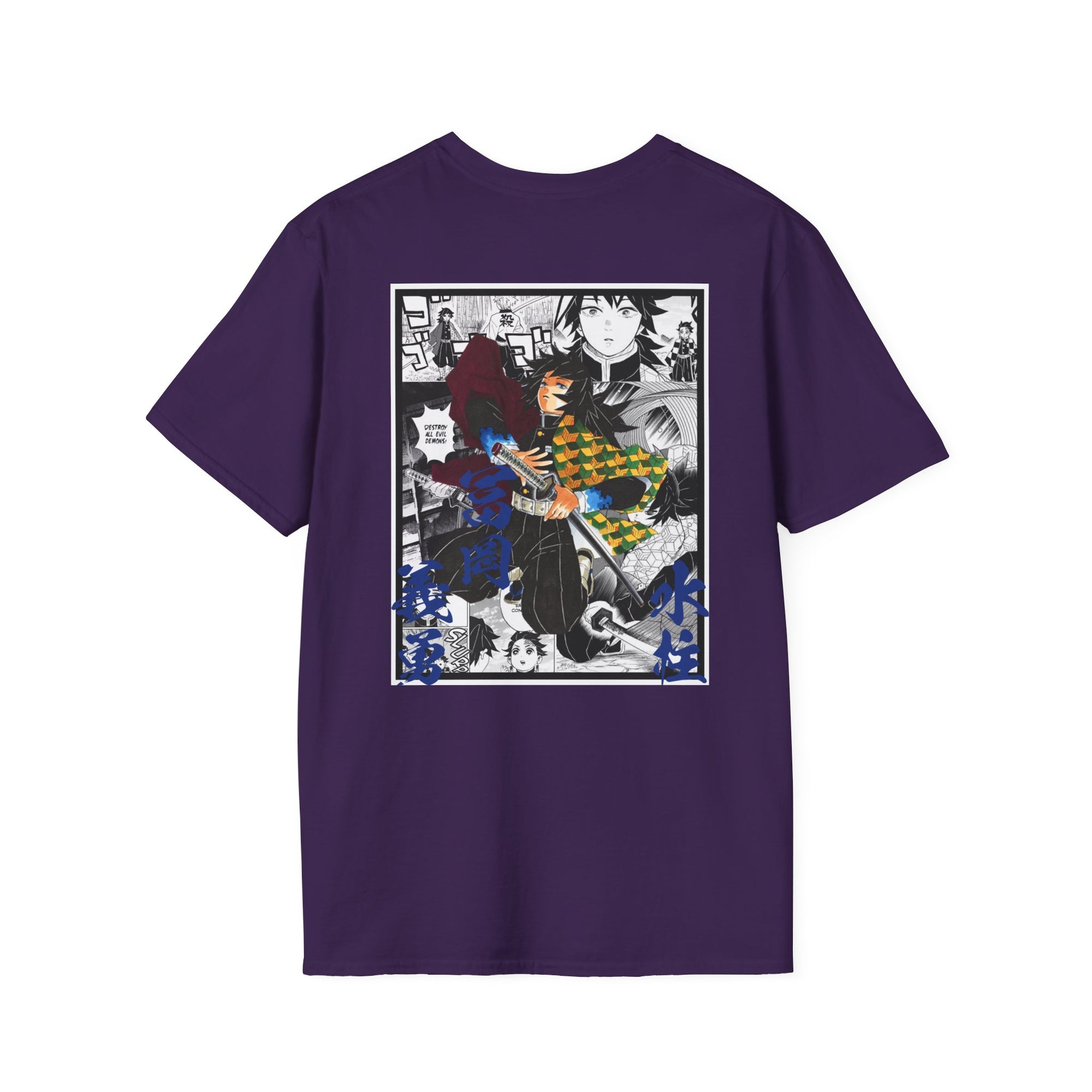 Camiseta informal Giyu Tomioka (DEMON SLAYER)