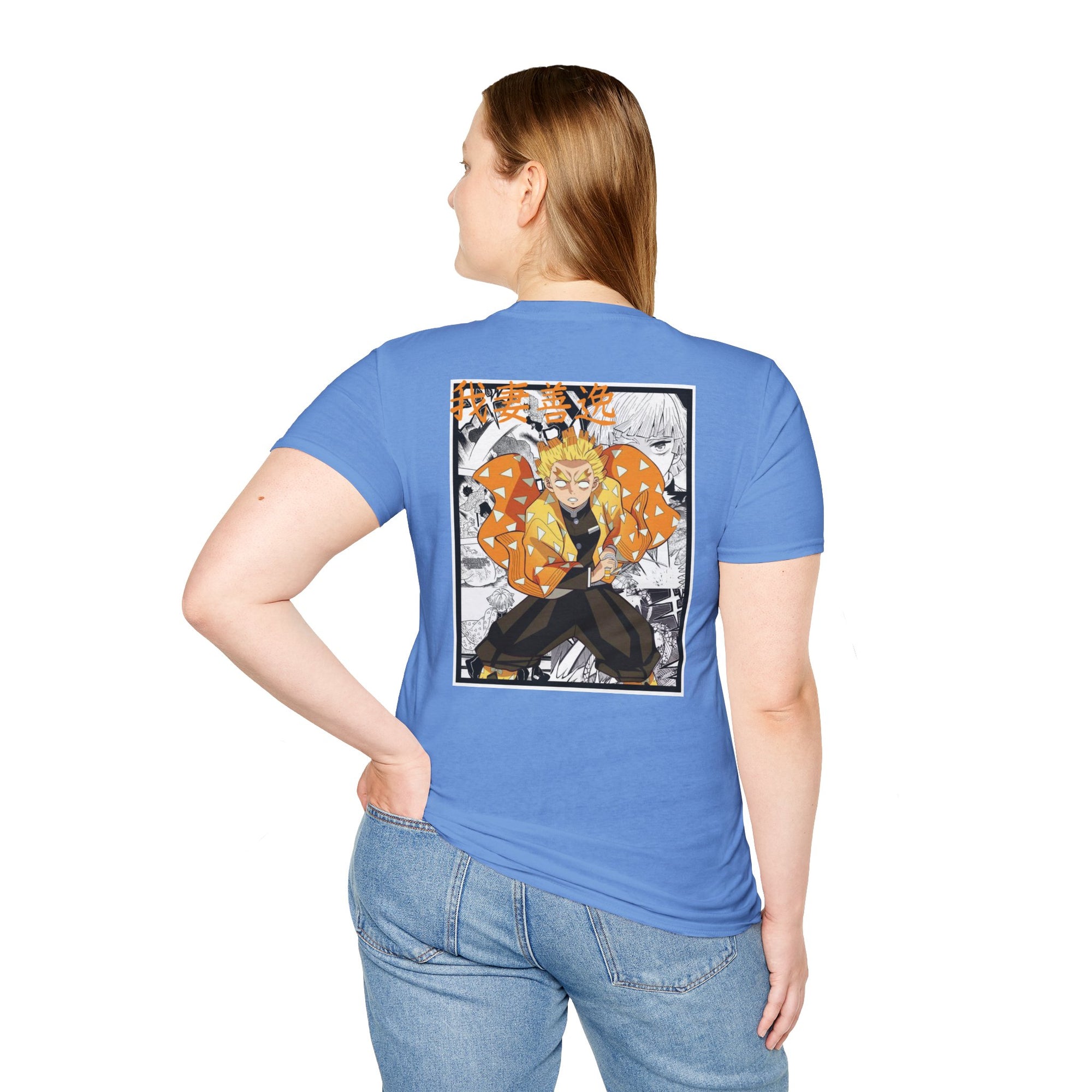 Camiseta informal Zenitsu Agatsuma (DEMON SLAYER)