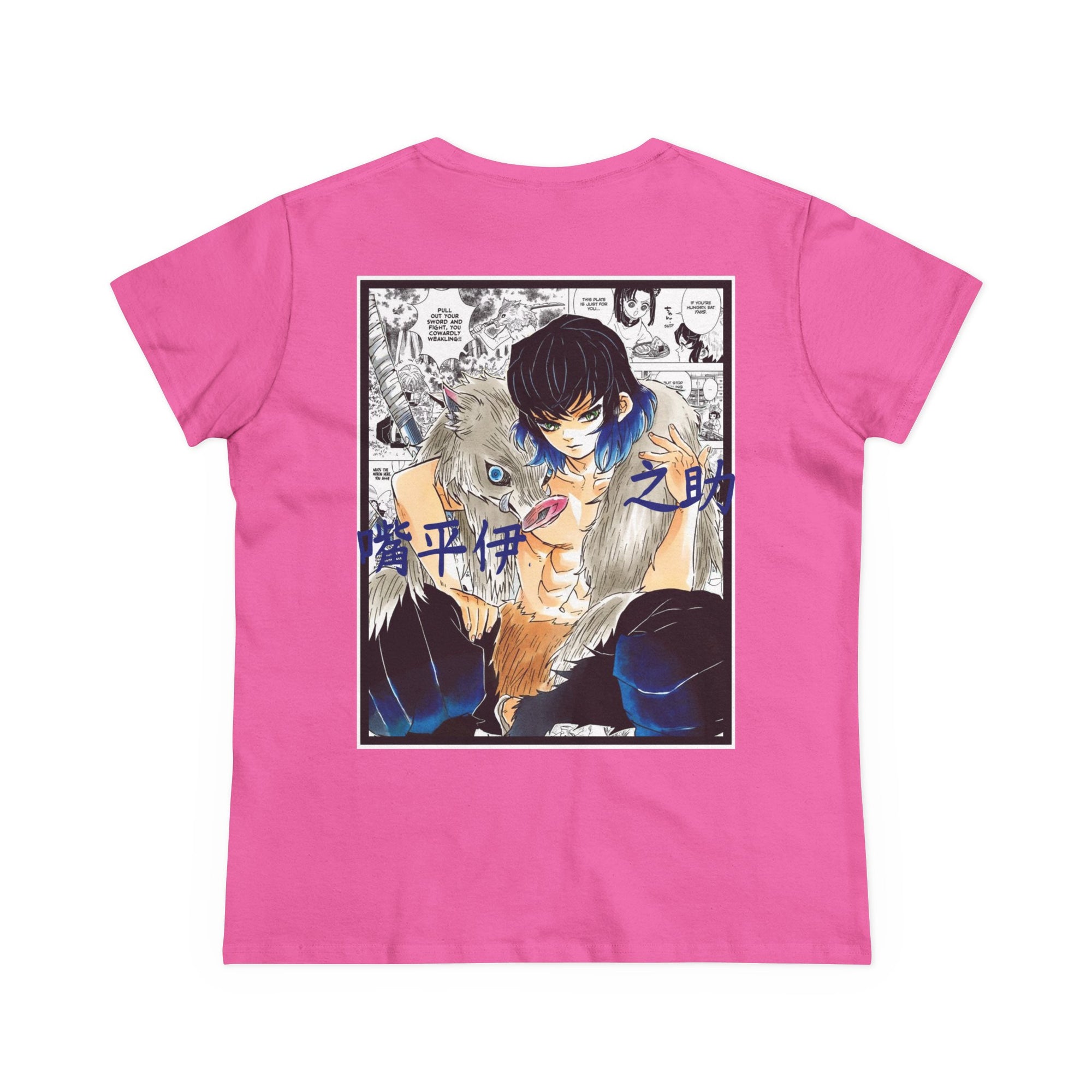 Camiseta de mujer Inosuke Hashibira (DEMON SLAYER)