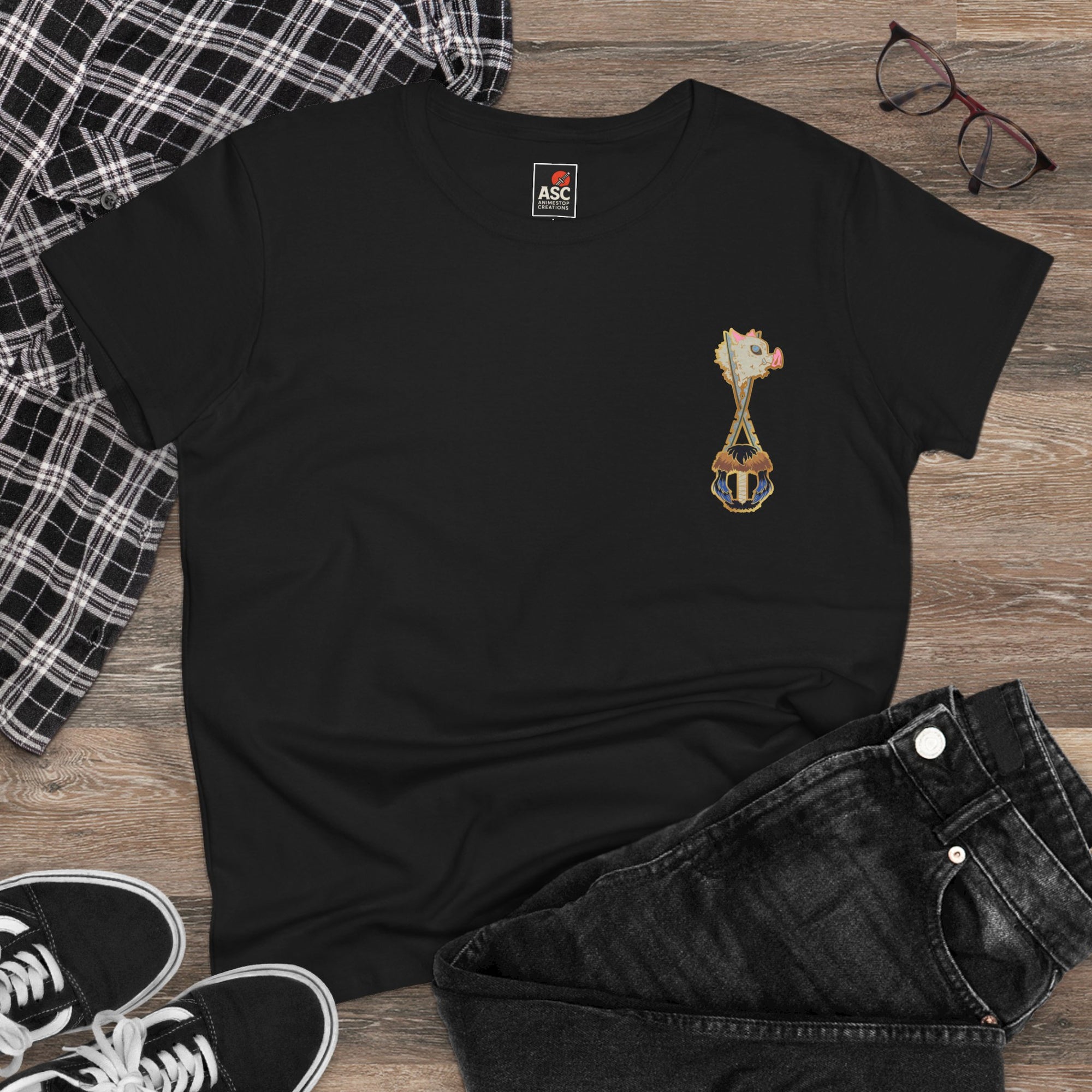 Camiseta de mujer Inosuke Hashibira (DEMON SLAYER)