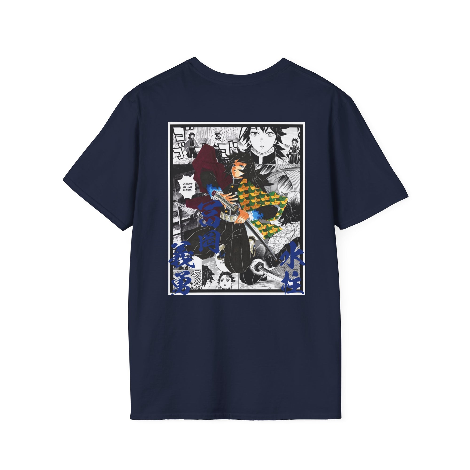 Camiseta informal Giyu Tomioka (DEMON SLAYER)