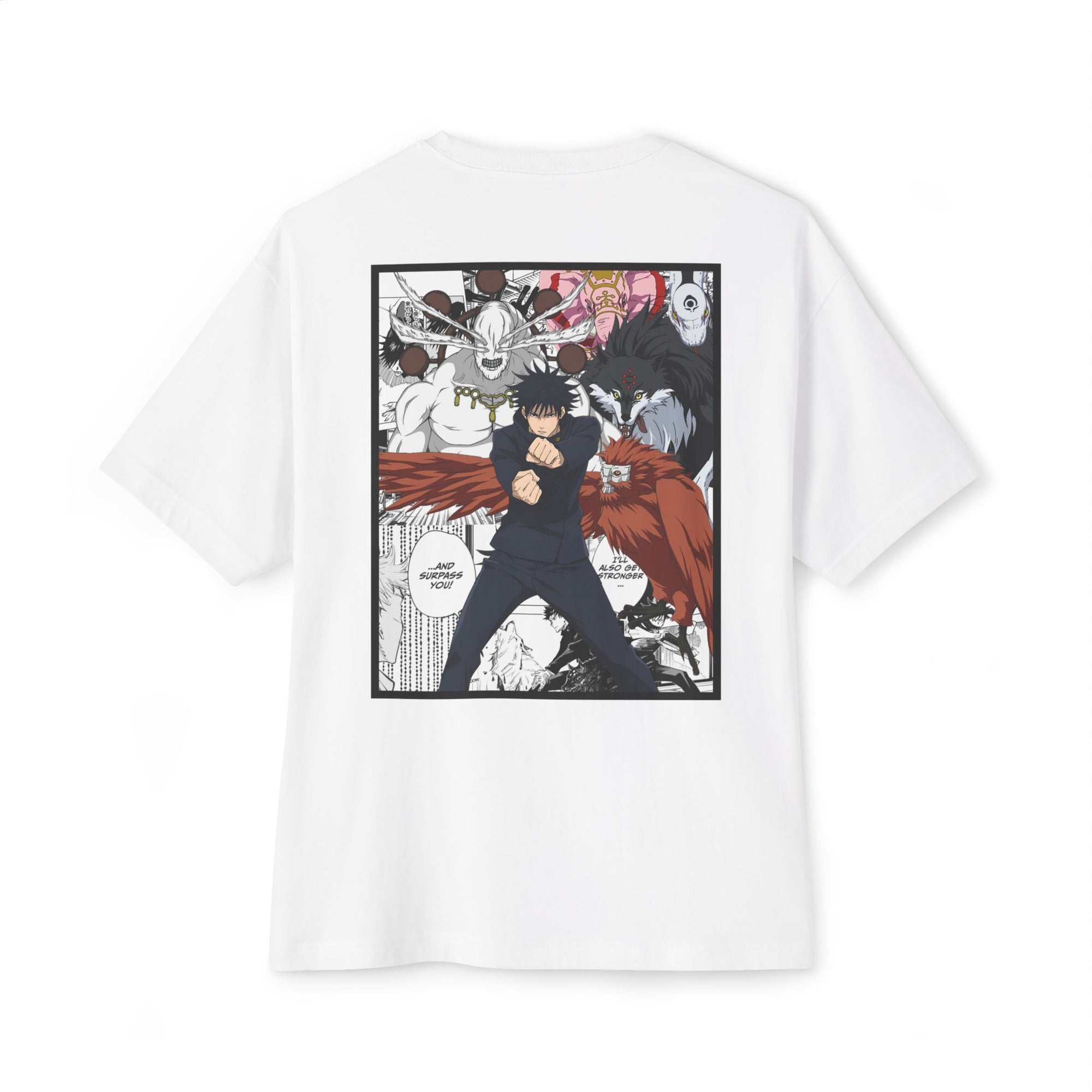 Camiseta extragrande de Megumi Fushiguro (JUJUTSU KAISEN)