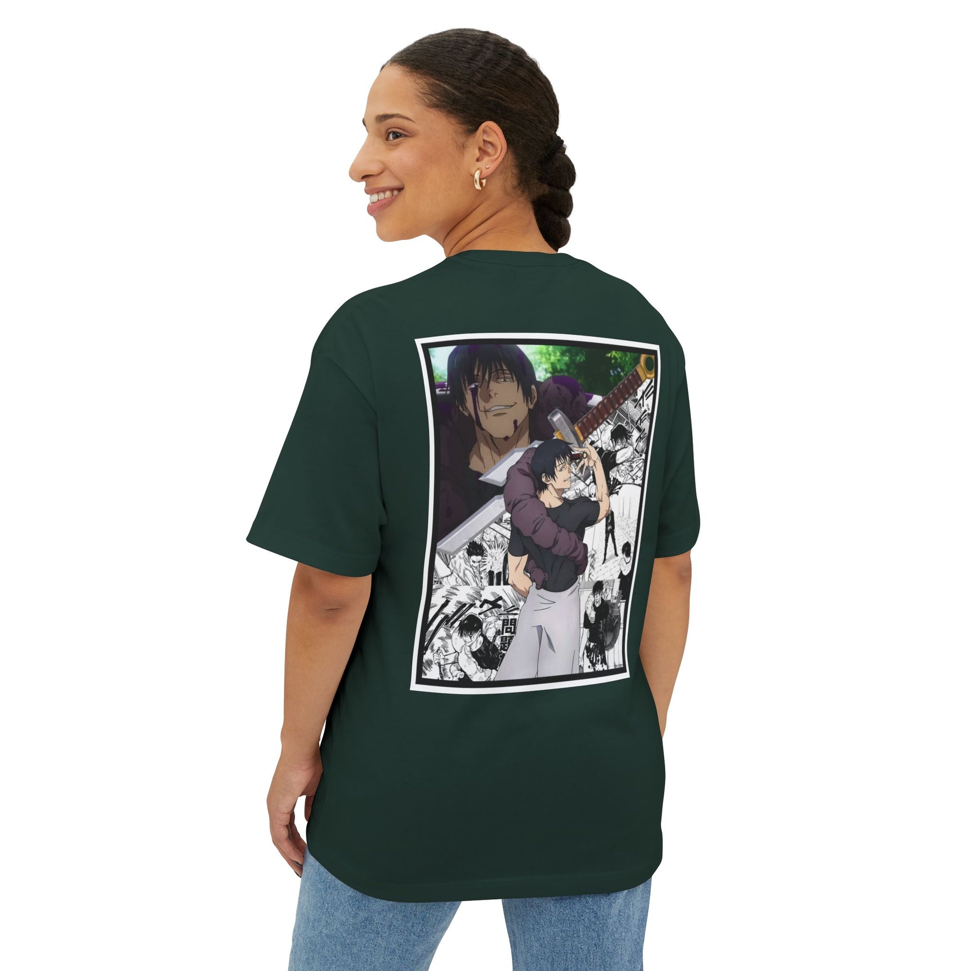 Camiseta extragrande Toji Fushiguro (JUJUTSU KAISEN)