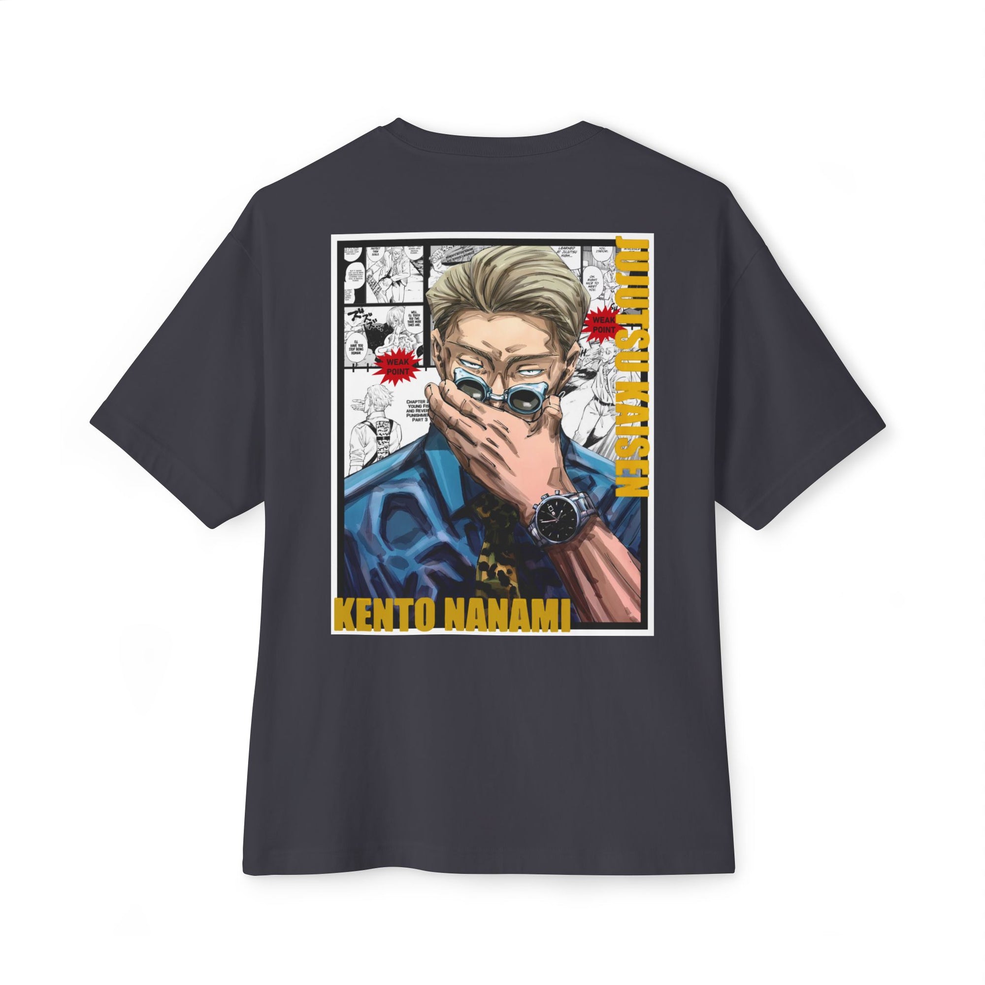 Camiseta extragrande Kento Nanami (JUJUTSU KAISEN)