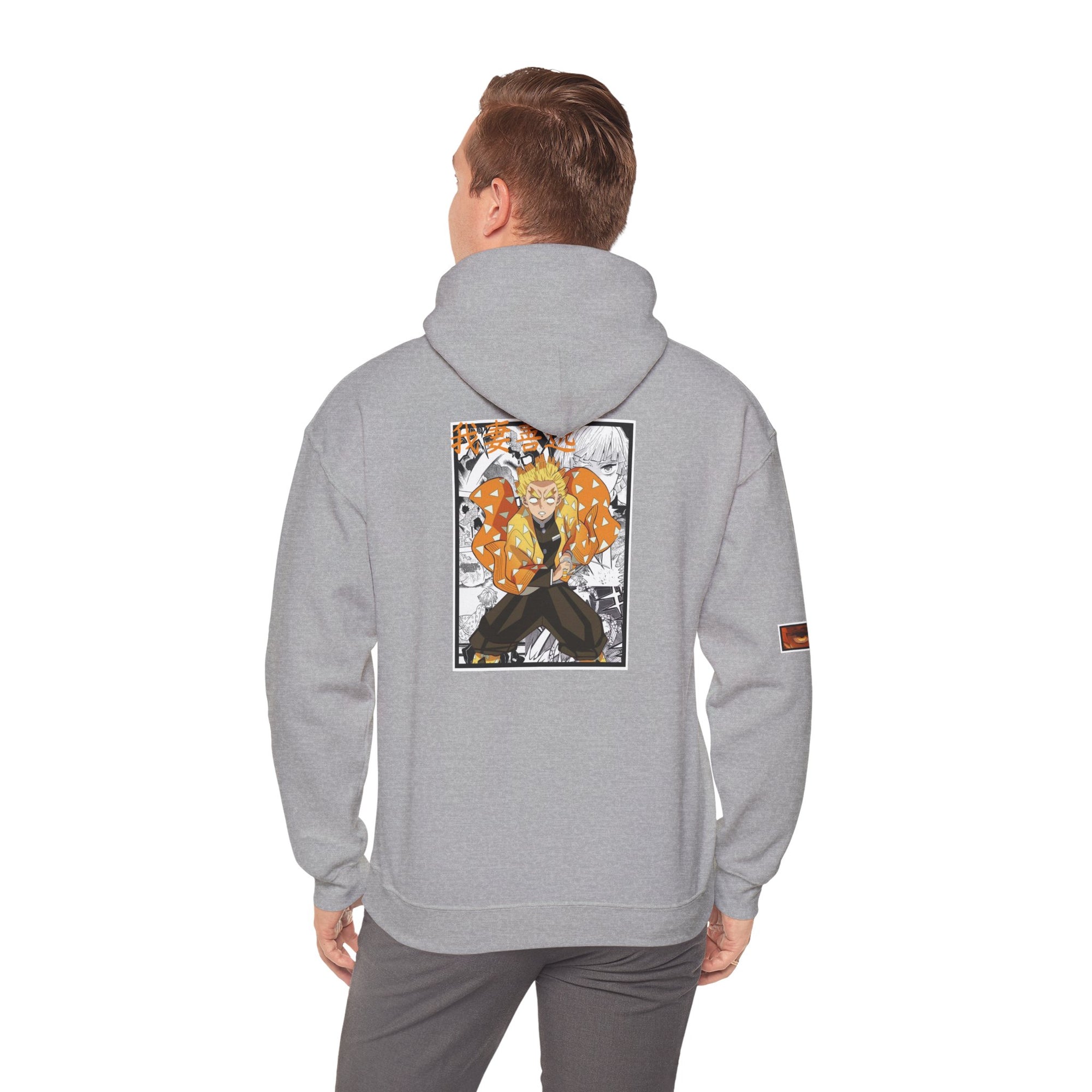 Sudadera con capucha Zenitsu Agatsuma (DEMON SLAYER)