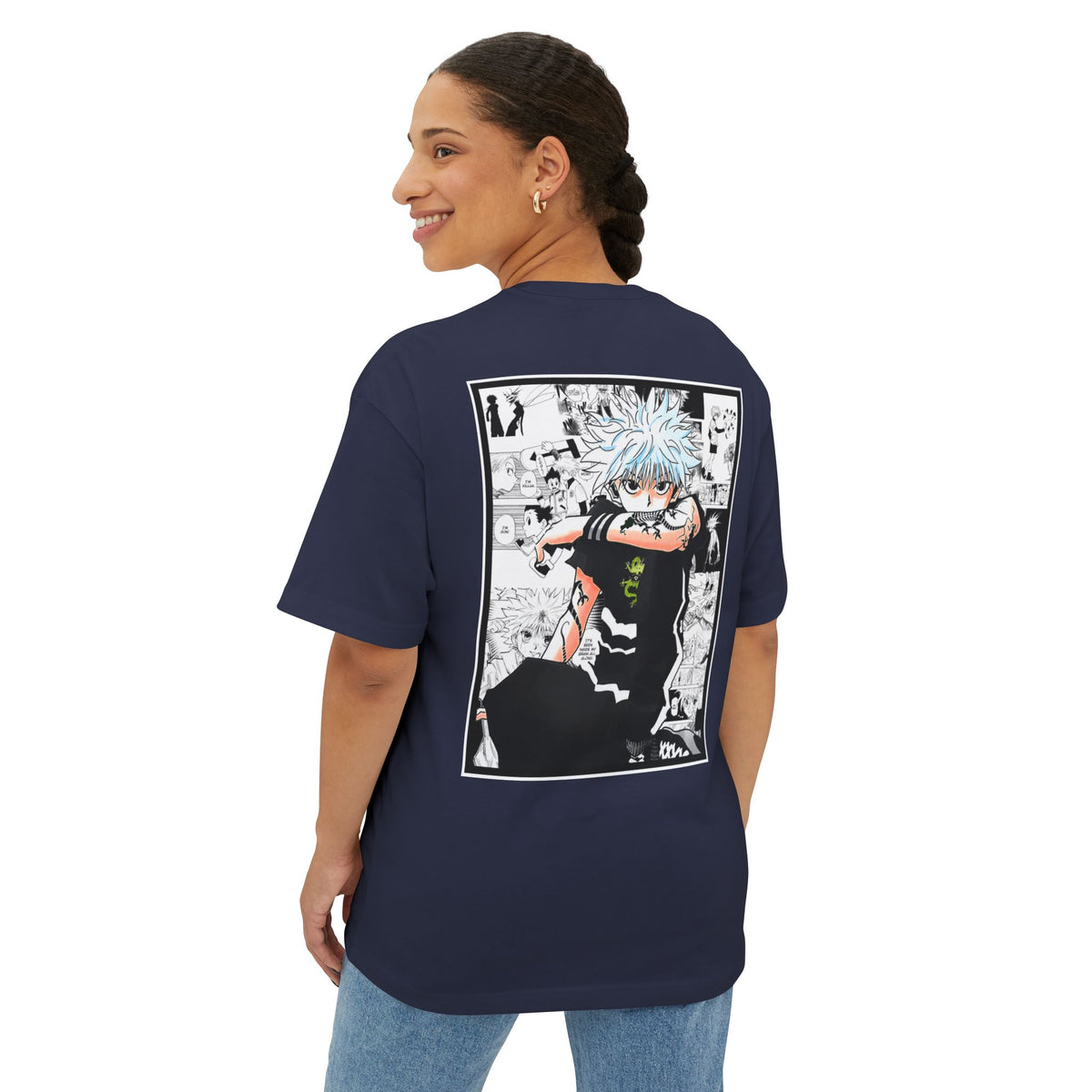 Killua Zoldych (HunterXHunter) Premium Oversized Tee