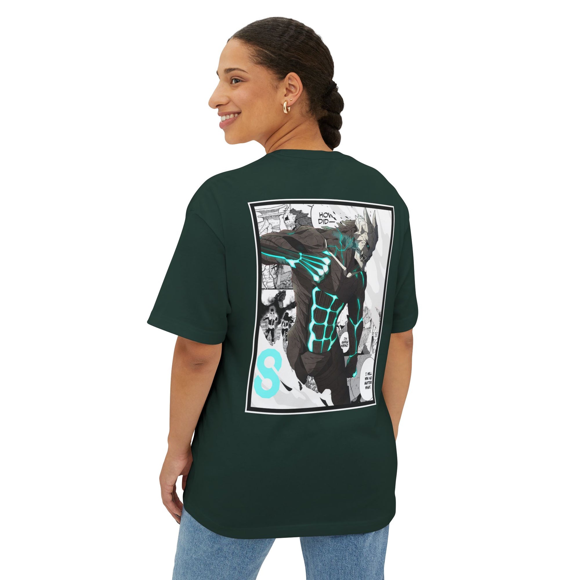 Kafka Hibino (Kaiju No. 8) Premium Oversized Tee