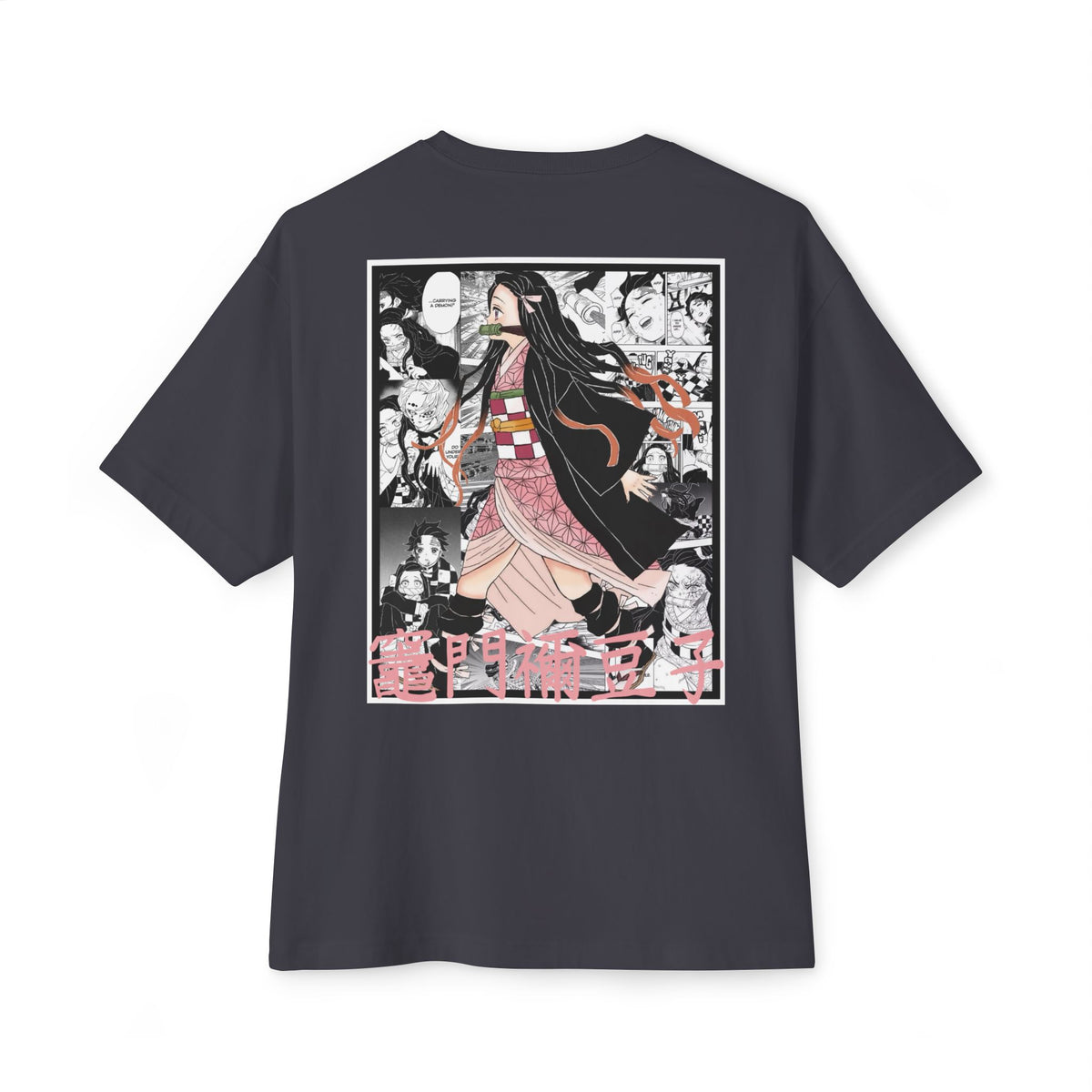Camiseta extragrande de Nezuko Kamado (DEMON SLAYER)