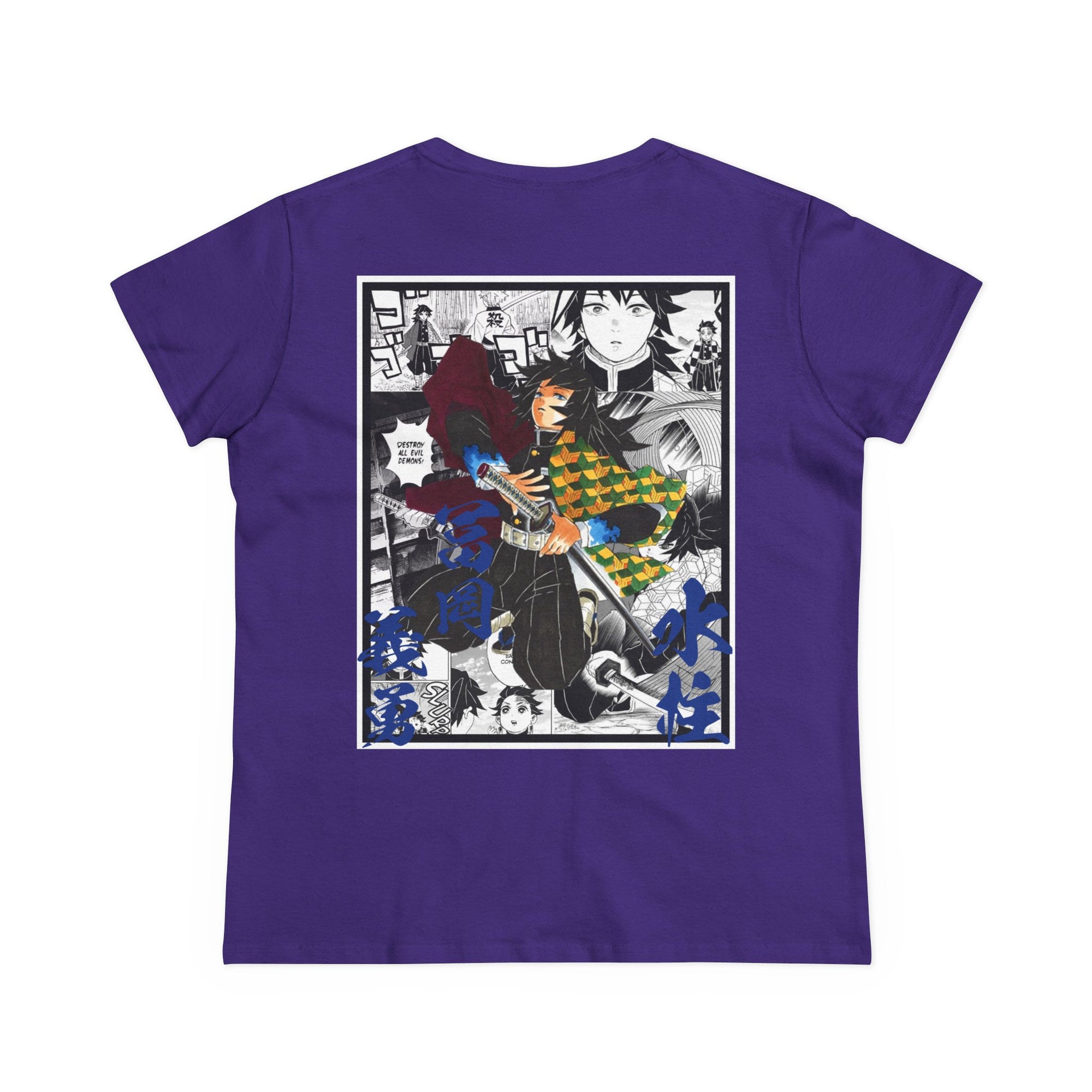 Camiseta de mujer Giyu Tomioka (DEMON SLAYER)