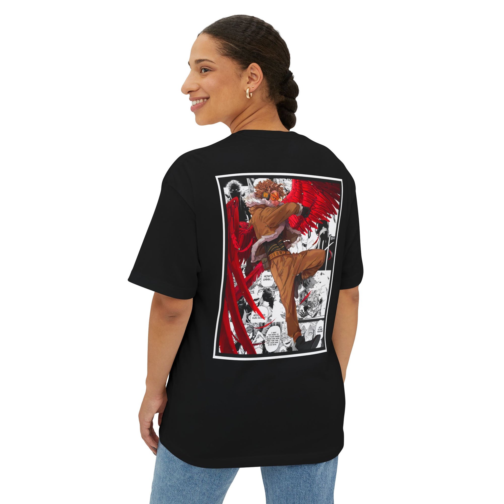 Keigo Takami "Hawks" (My Hero Academia) Premium Oversized Tee