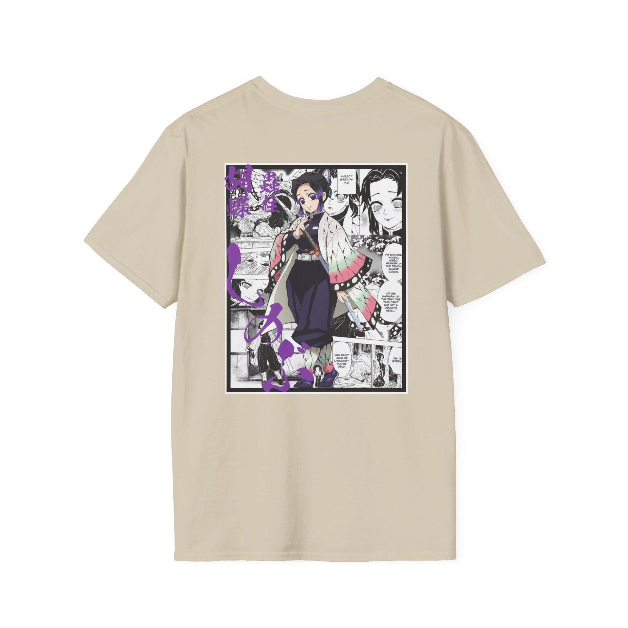 Camiseta informal de Shinobu Kochō (DEMON SLAYER)