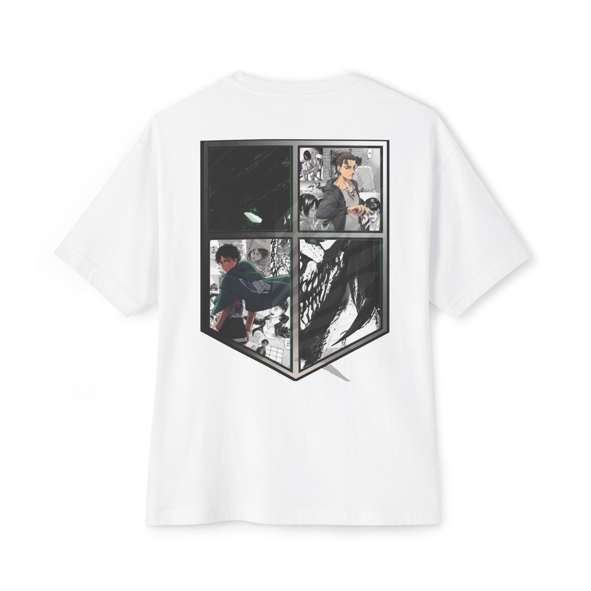 Camiseta extragrande de Eren Yeager (ATTACKONTITAN)