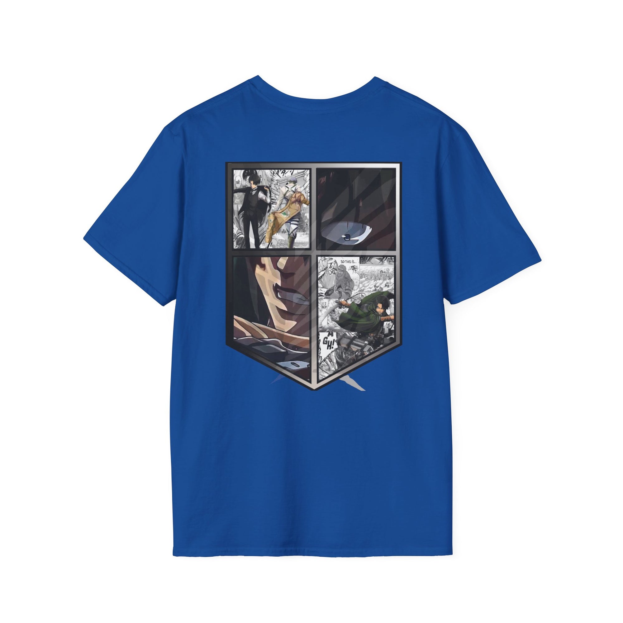 Camiseta informal de Levi Ackerman (ATAQUE A LOS TITANES)