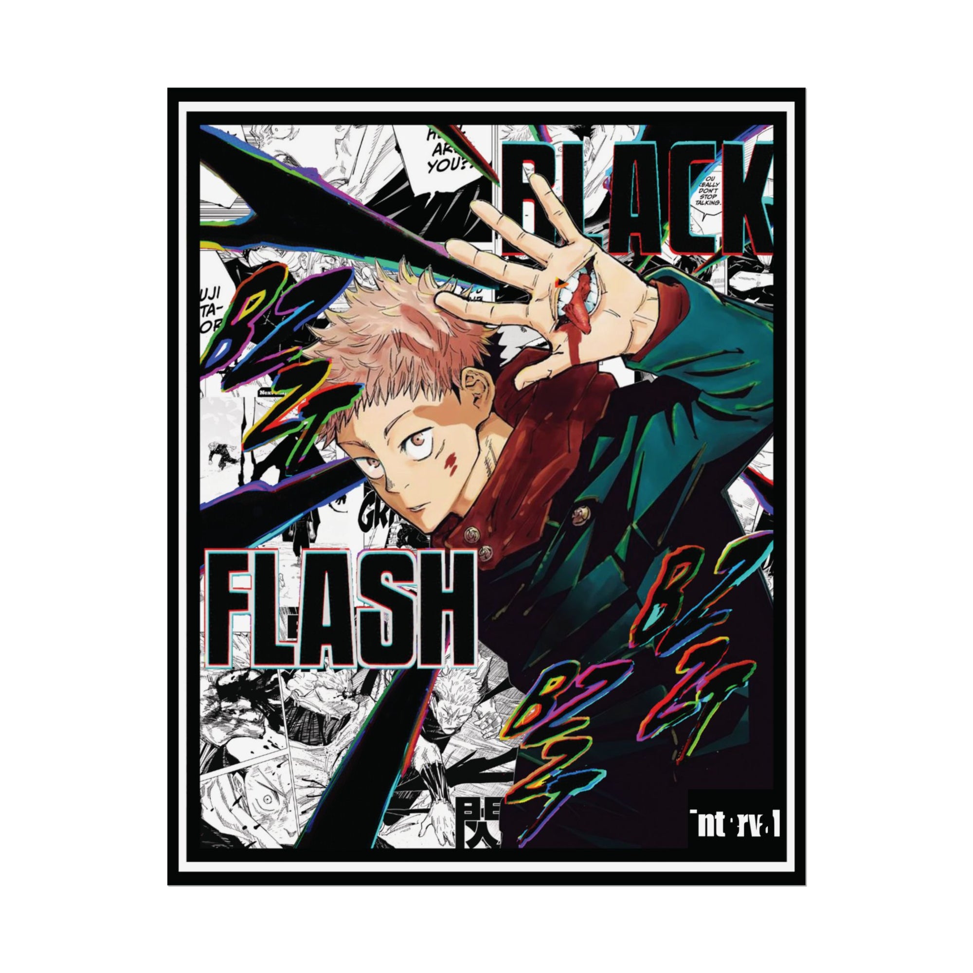 Yuji Itadori (Jujutsu Kaisen) Poster
