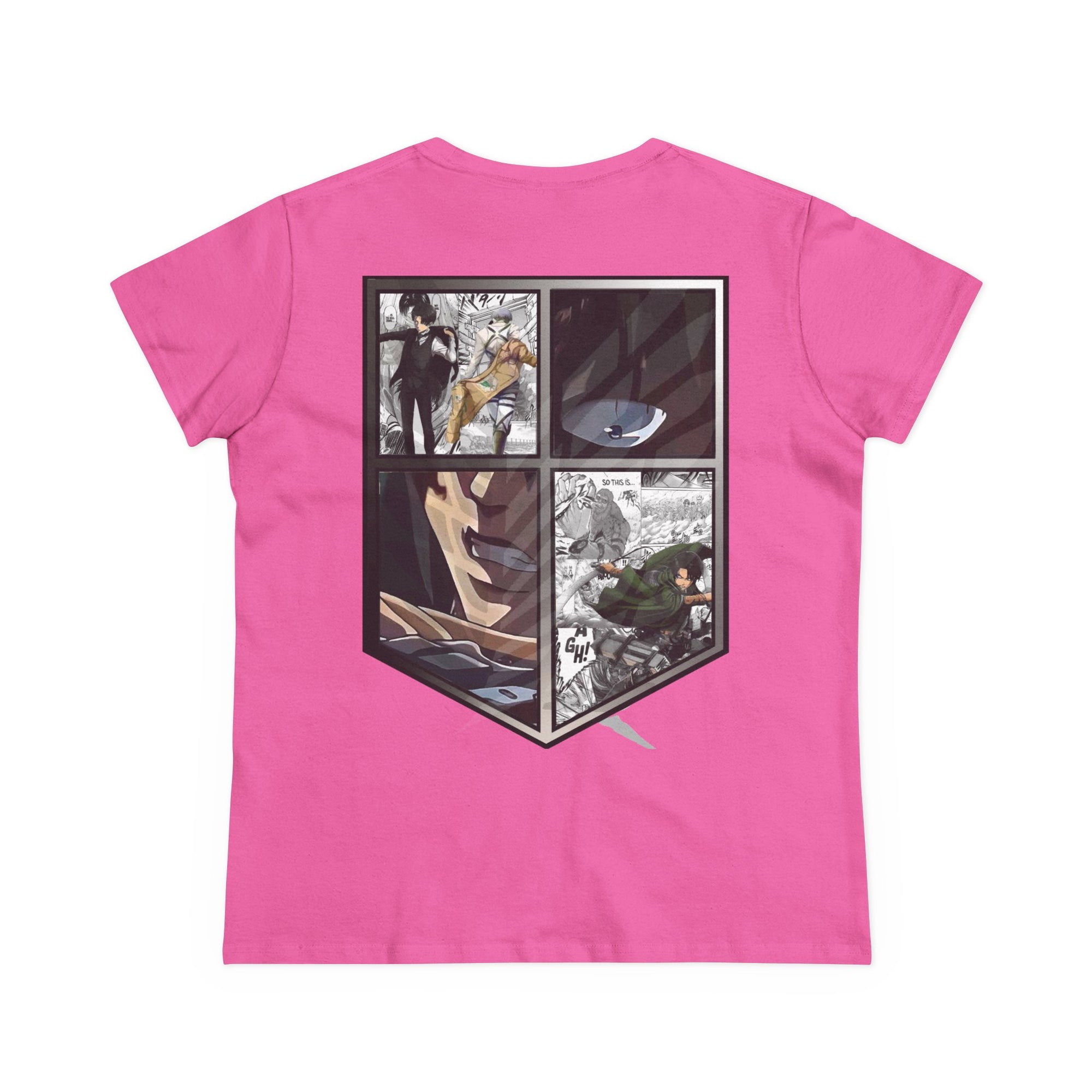 Camiseta de mujer de Levi Ackerman (ATAQUE A LOS TITANES)