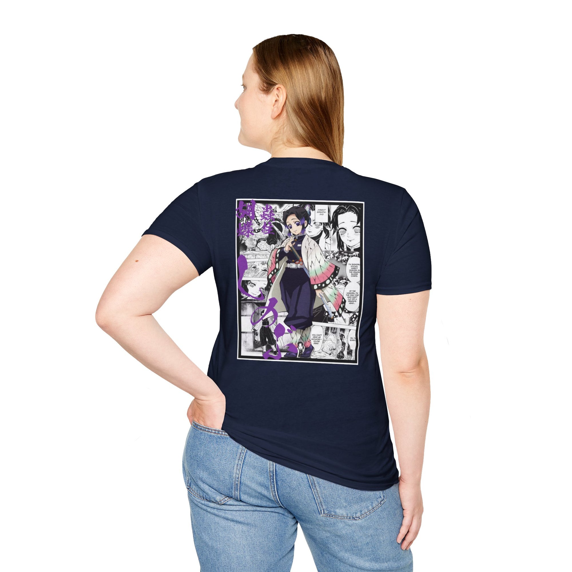 Camiseta informal de Shinobu Kochō (DEMON SLAYER)