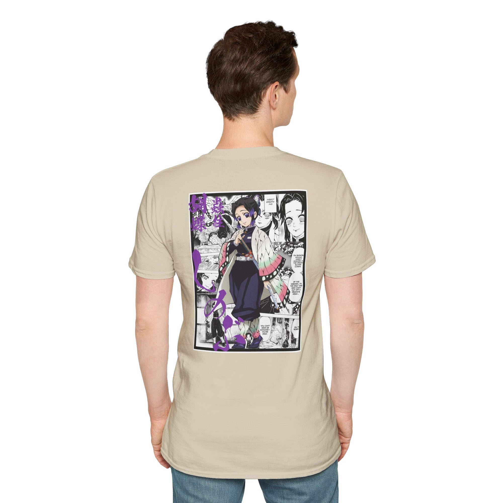 Camiseta informal de Shinobu Kochō (DEMON SLAYER)