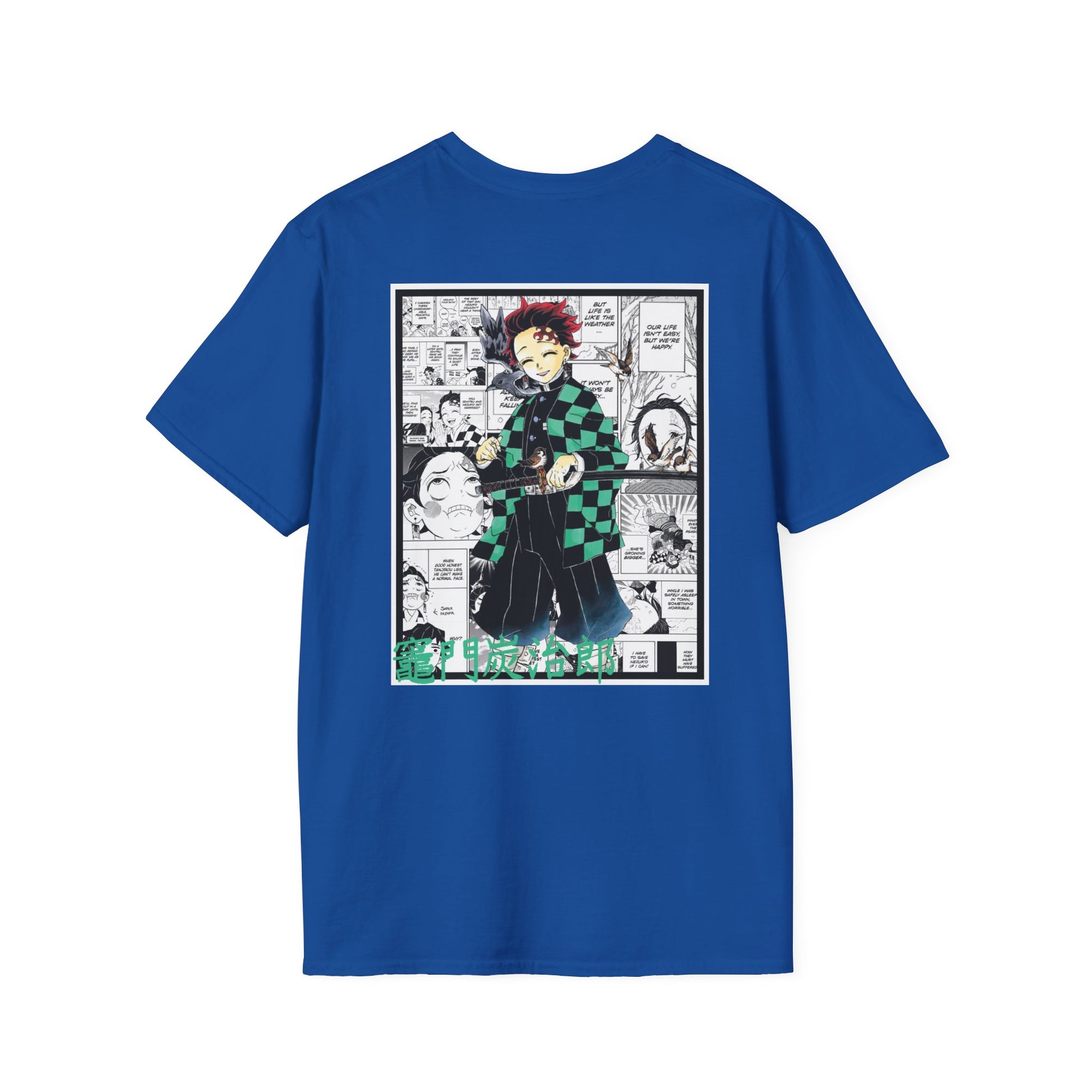 Camiseta informal Tanjiro Kamado (DEMON SLAYER)