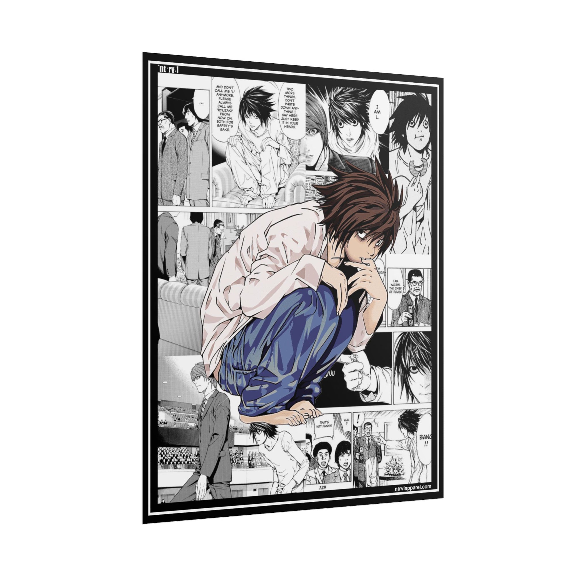 L. (Death Note) Poster