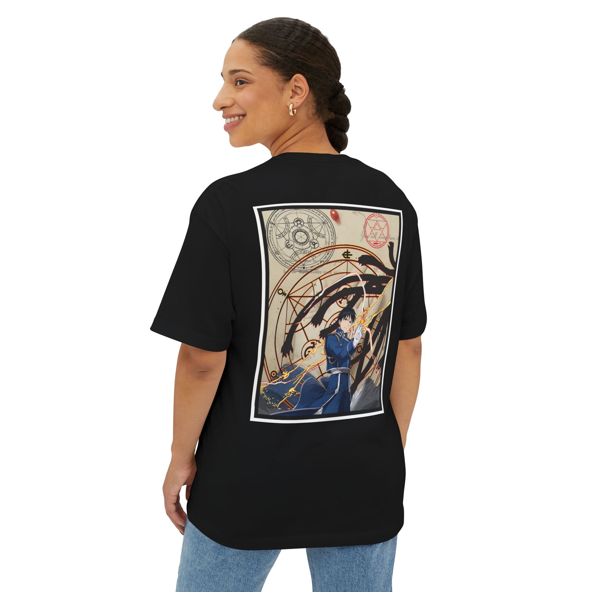 Roy Mustang (FULLMETAL) Premiun Oversized Tee