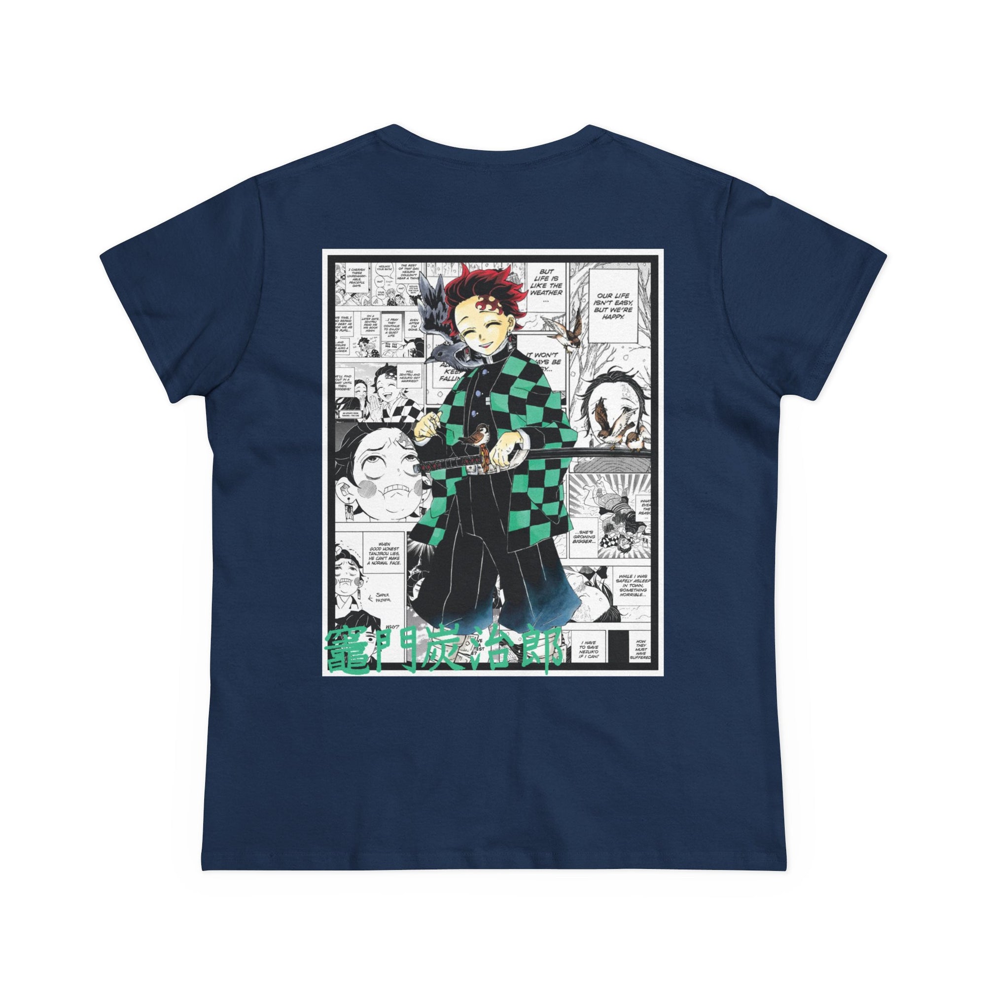 Camiseta de mujer de Tanjiro Kamado (DEMON SLAYER)