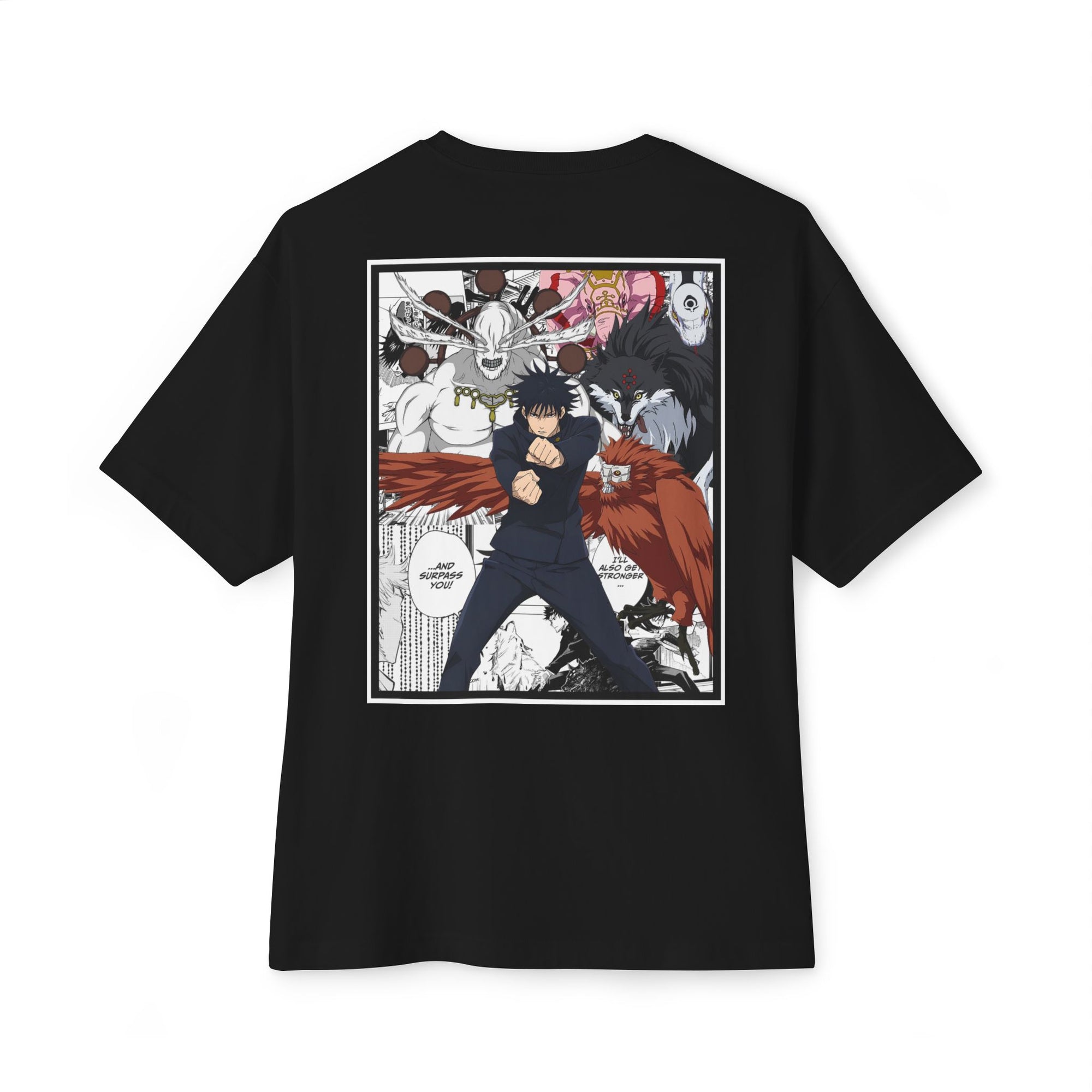 Camiseta extragrande de Megumi Fushiguro (JUJUTSU KAISEN)