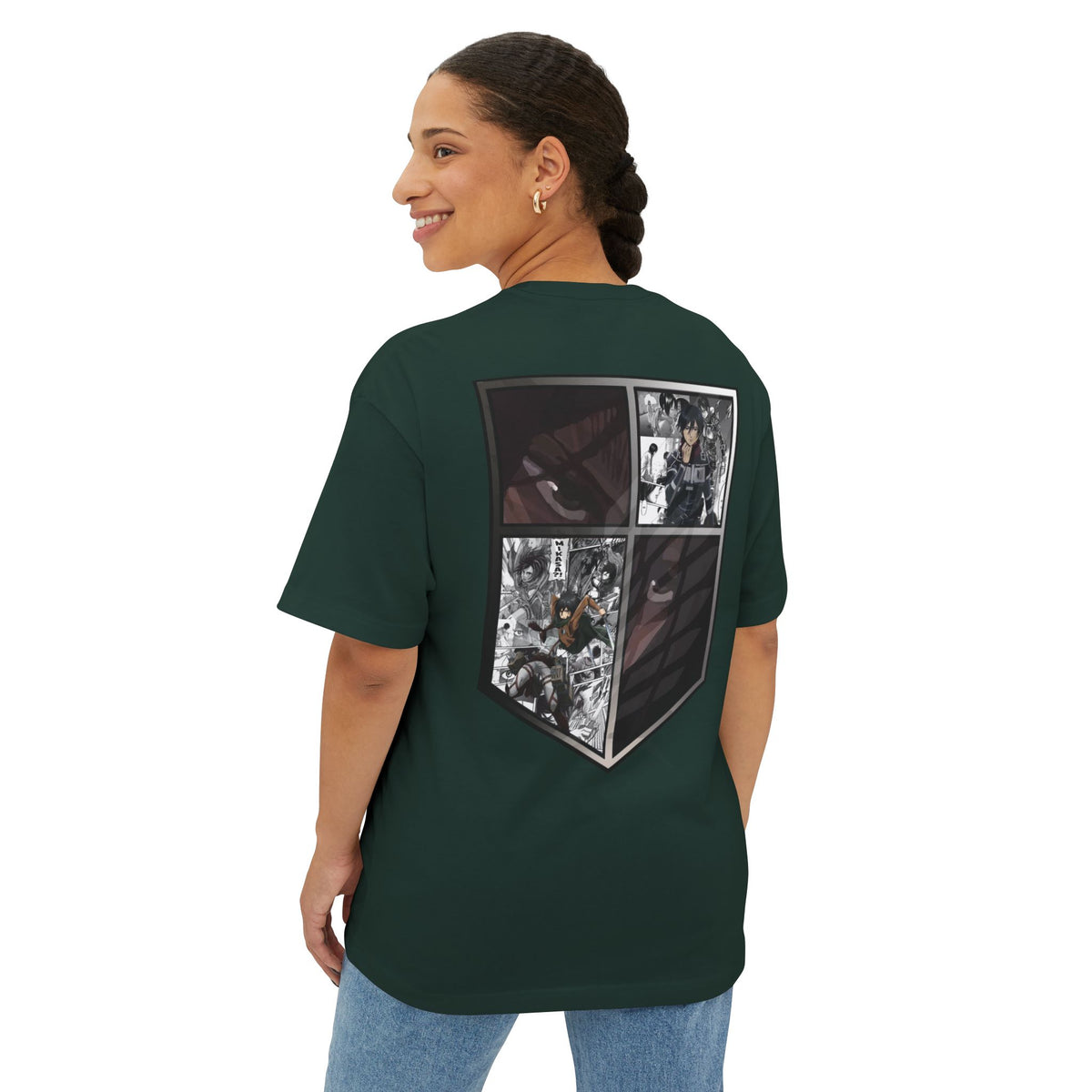 Mikasa Ackerman (ATTACK ON TITAN) Premium Oversized Tee
