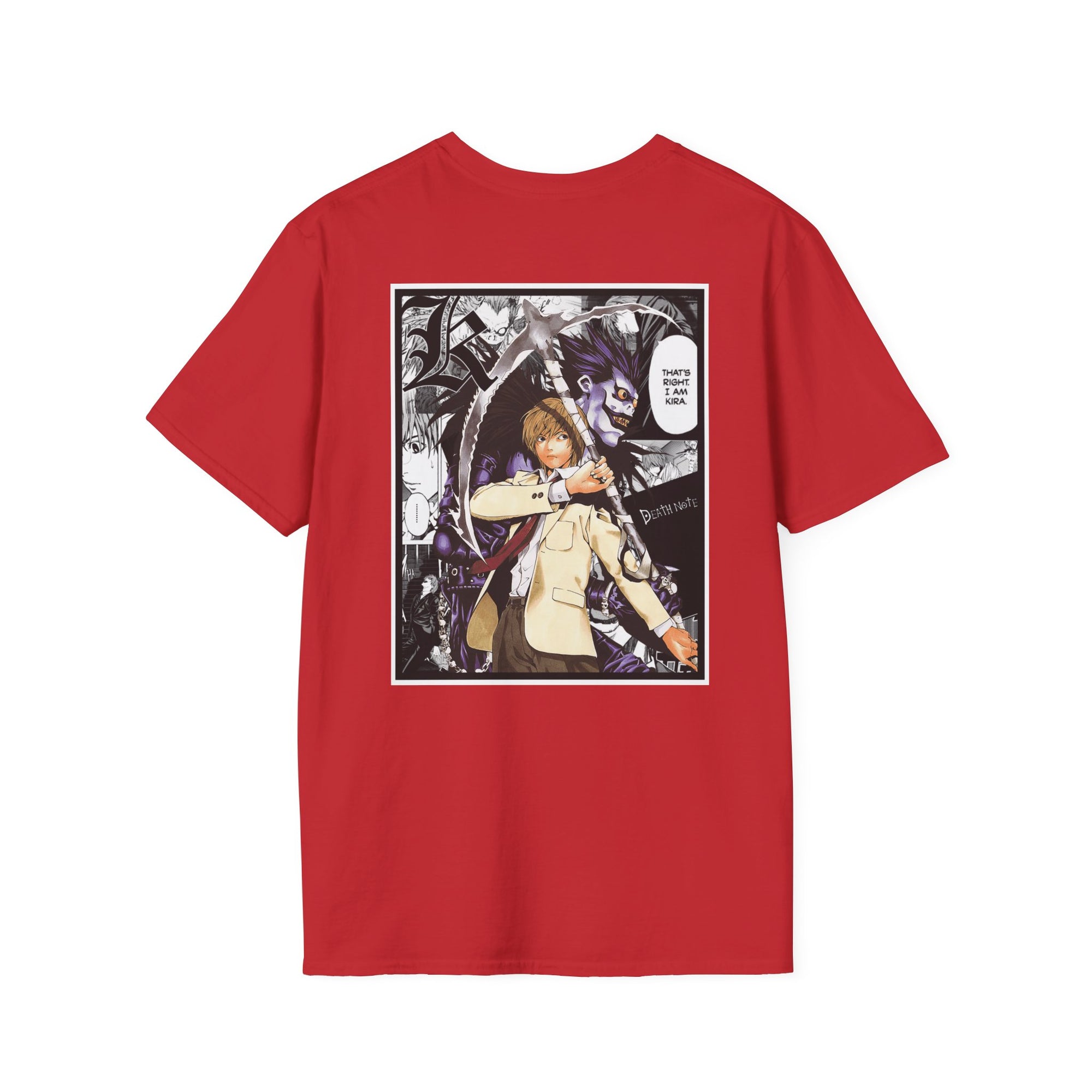 Camiseta informal de Light Yagami (DEATH NOTE)
