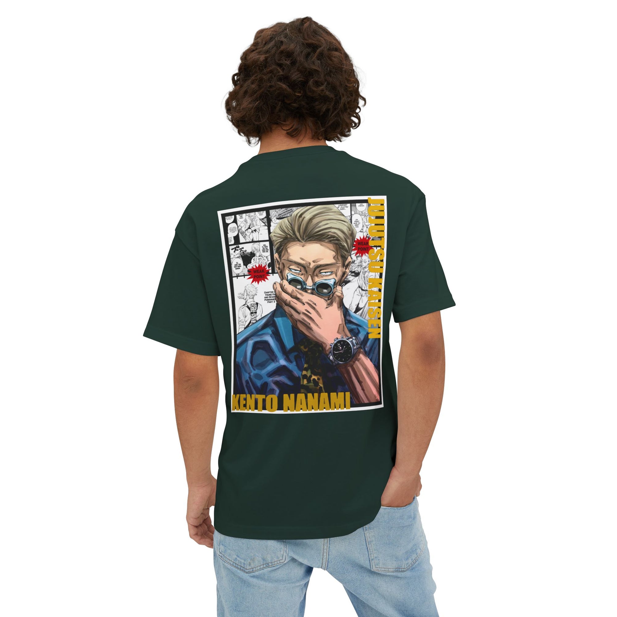 Camiseta extragrande Kento Nanami (JUJUTSU KAISEN)