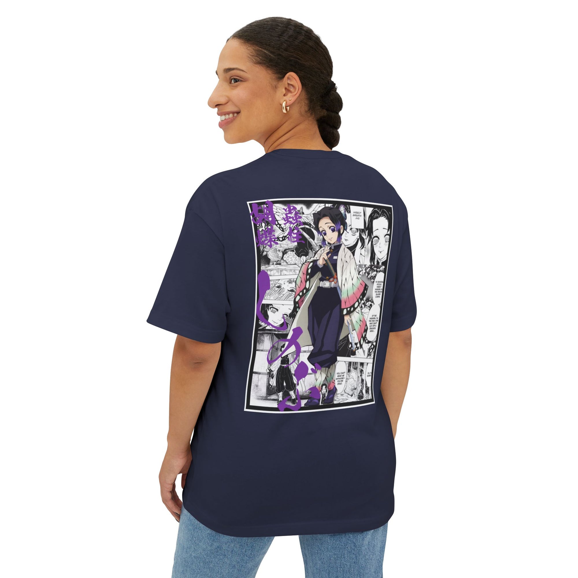 Shinobu Kochō (DEMON SLAYER) Premium Oversized Tee