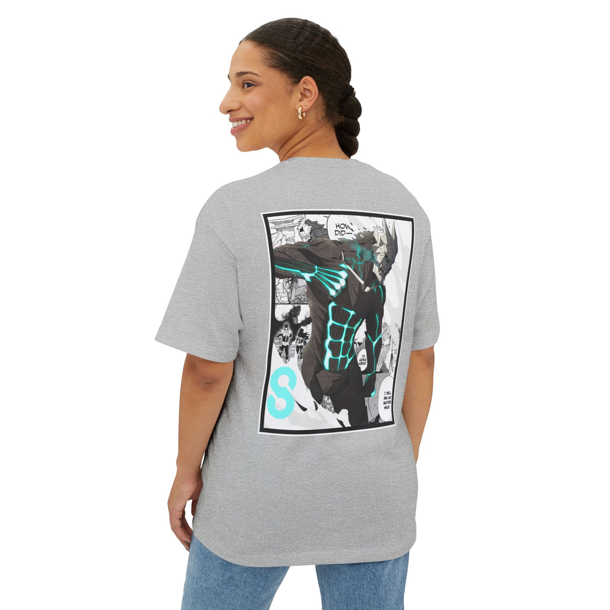 Kafka Hibino (Kaiju No. 8) Premium Oversized Tee