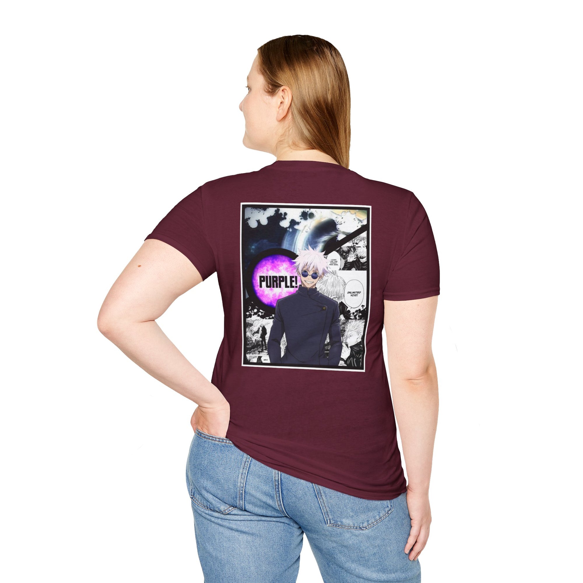 Camiseta informal Satoru Gojo (JUJUTSU KAISEN)