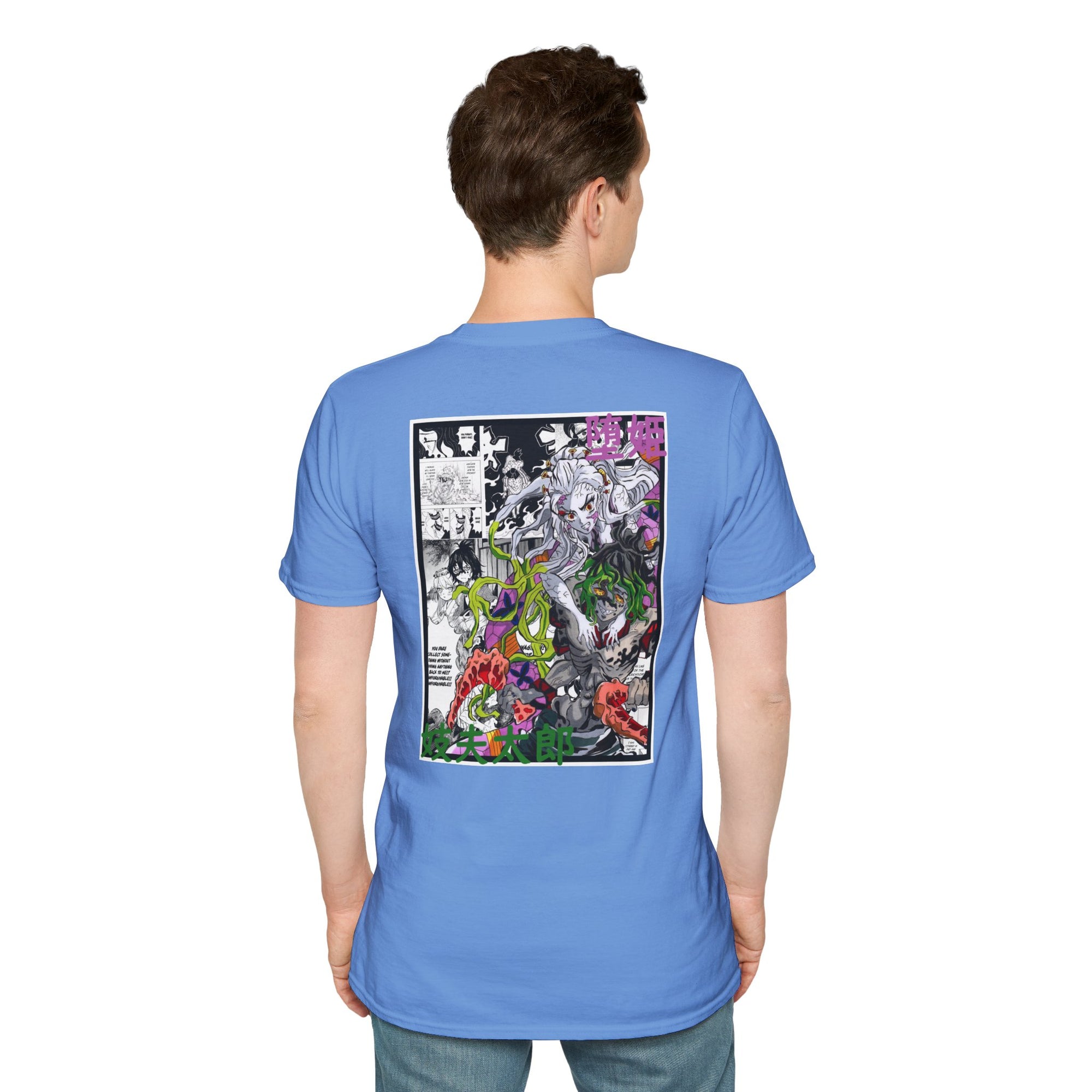 Camiseta informal Gyutaro y Daki (DEMON SLAYER)