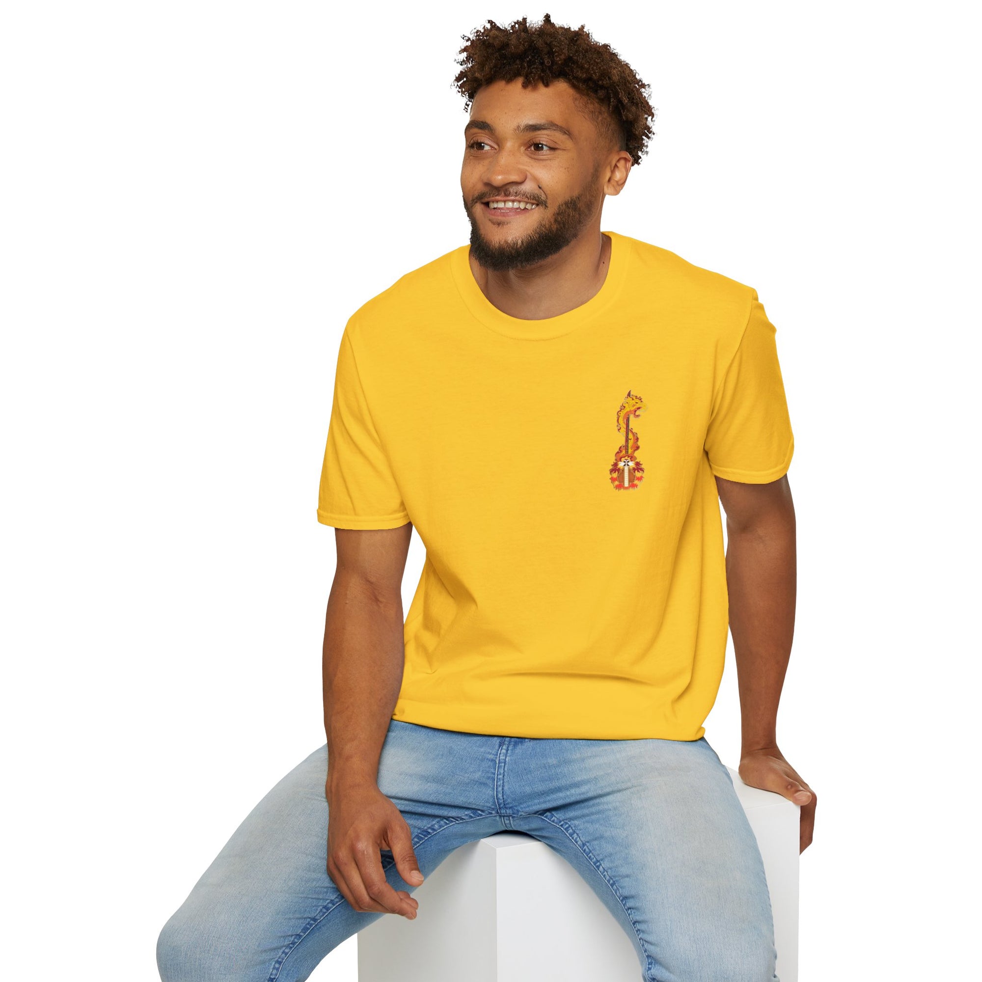 Camiseta informal Kyojuro Rengoku (DEMON SLAYER)