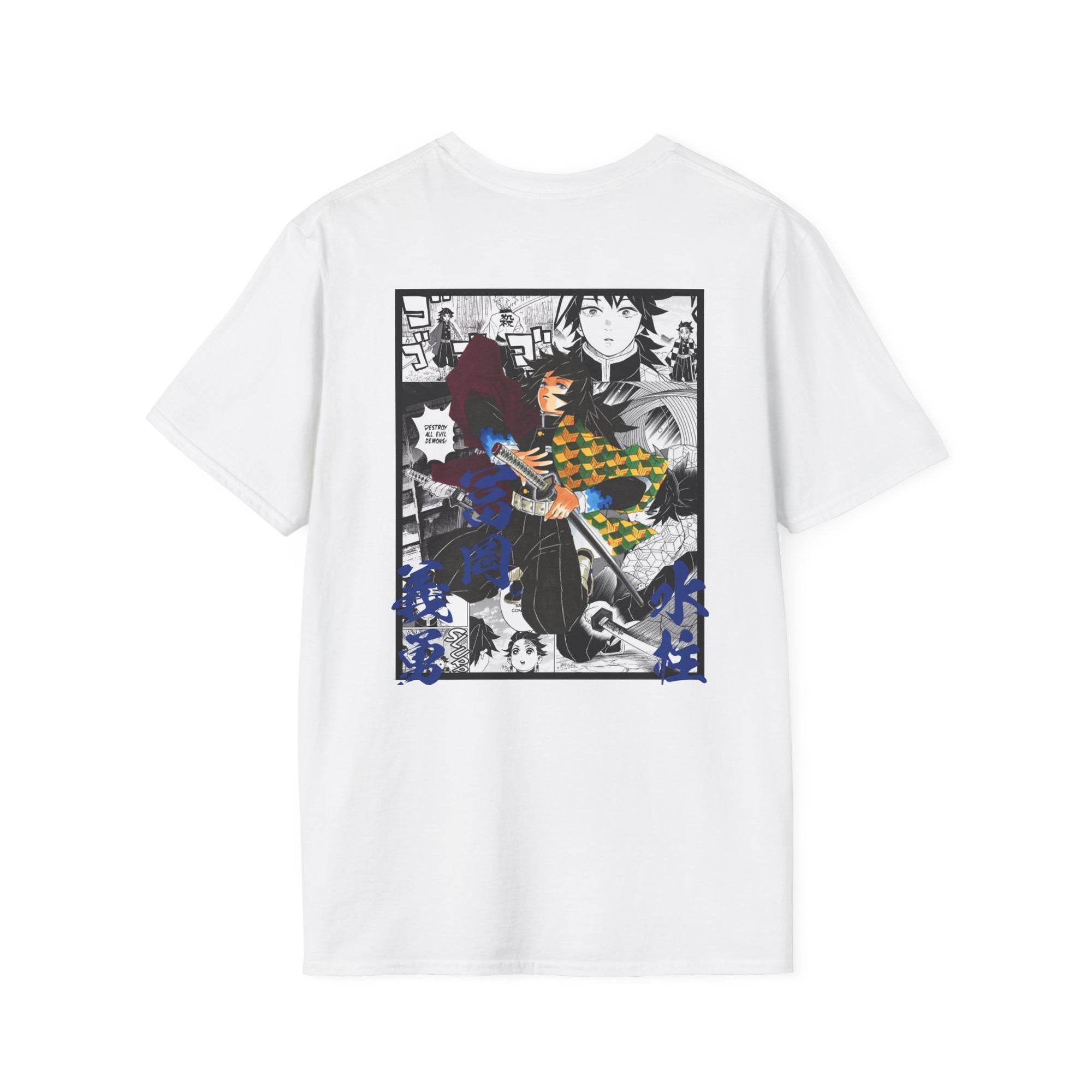 Camiseta informal Giyu Tomioka (DEMON SLAYER)
