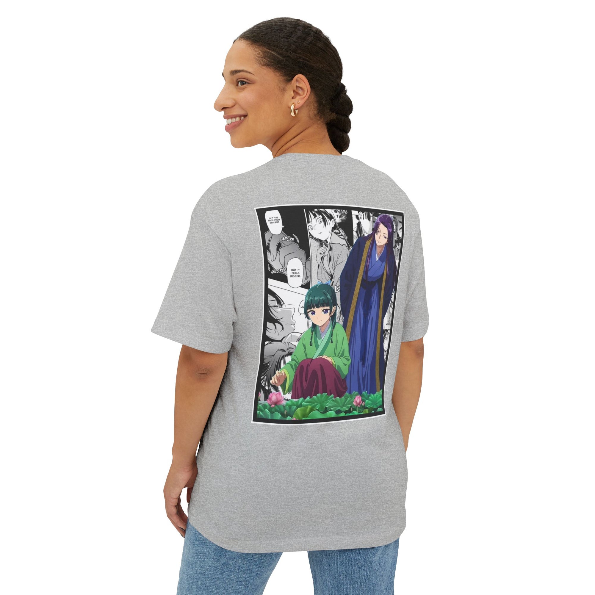 Jinshi and Maomao (The Apothecary Diaries) Premium Oversized Tee