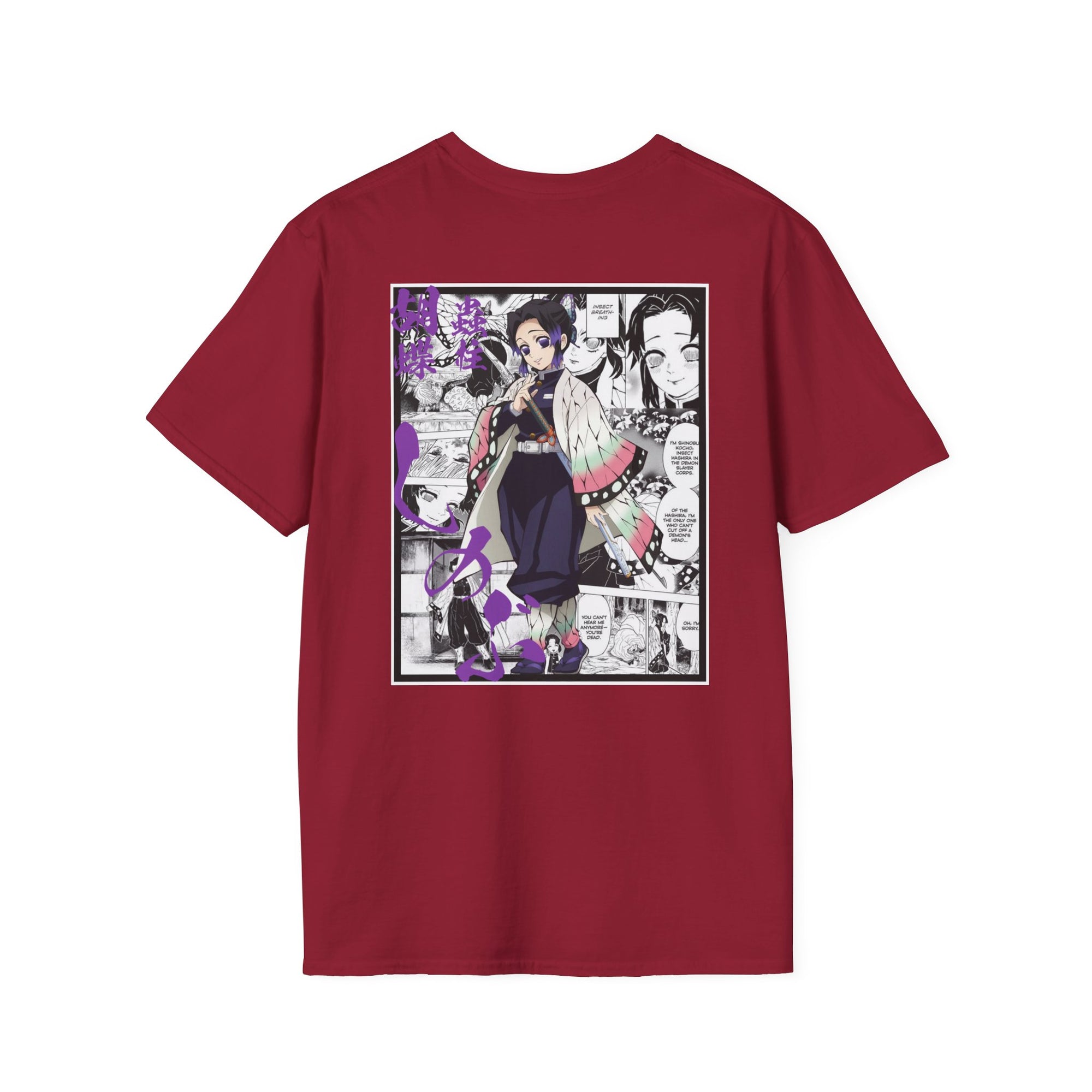 Camiseta informal de Shinobu Kochō (DEMON SLAYER)