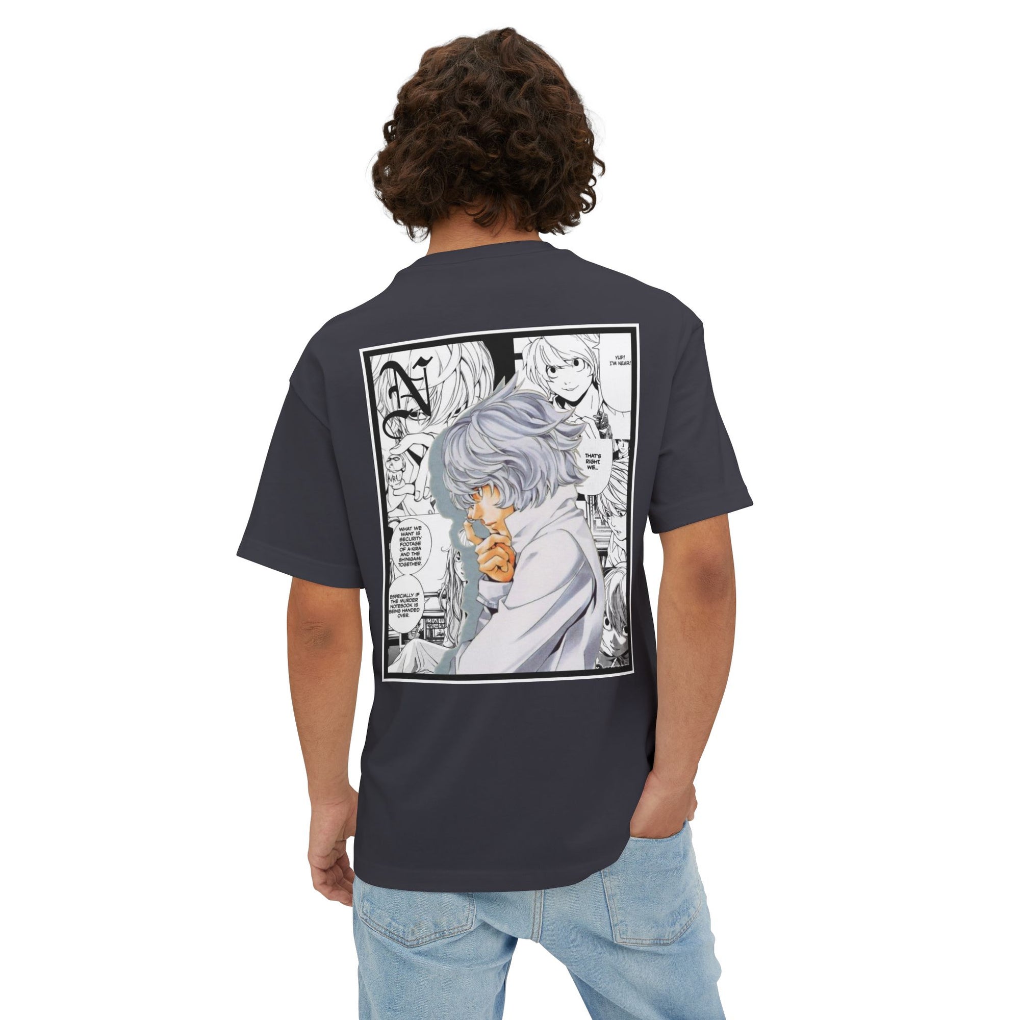 N. (DEATH NOTE) Premium Oversized Tee