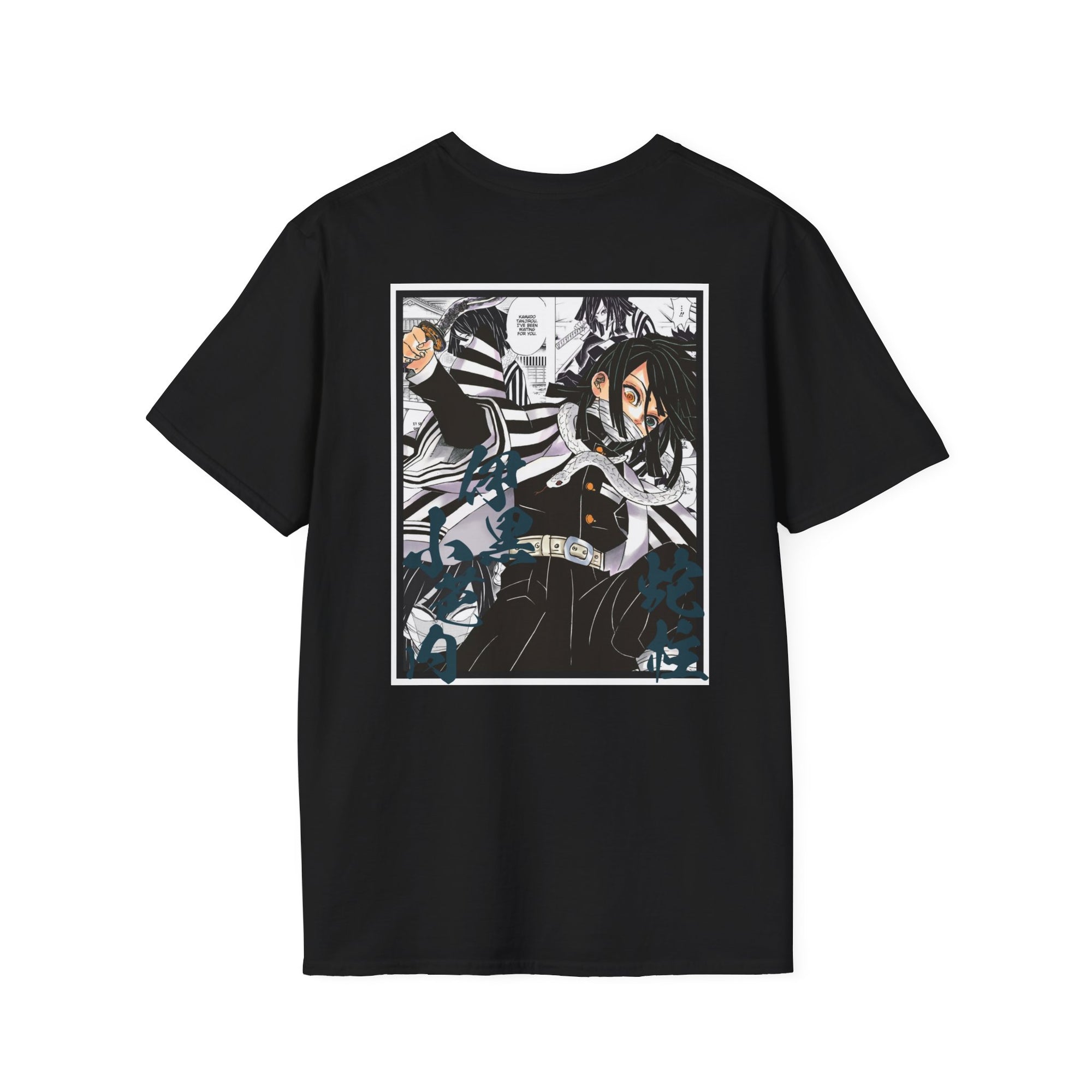 Camiseta informal Obanai Iguro (DEMON SLAYER)