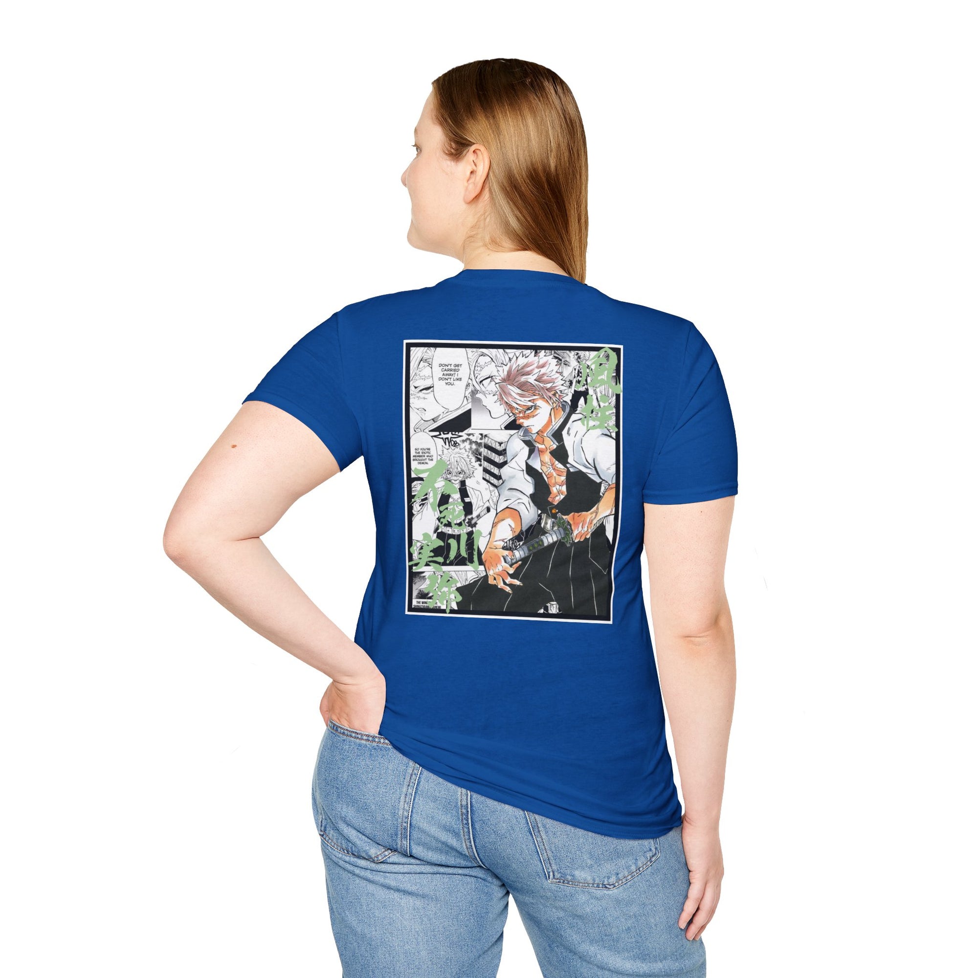 Camiseta informal Sanemi Shinazugawa (DEMON SLAYER)
