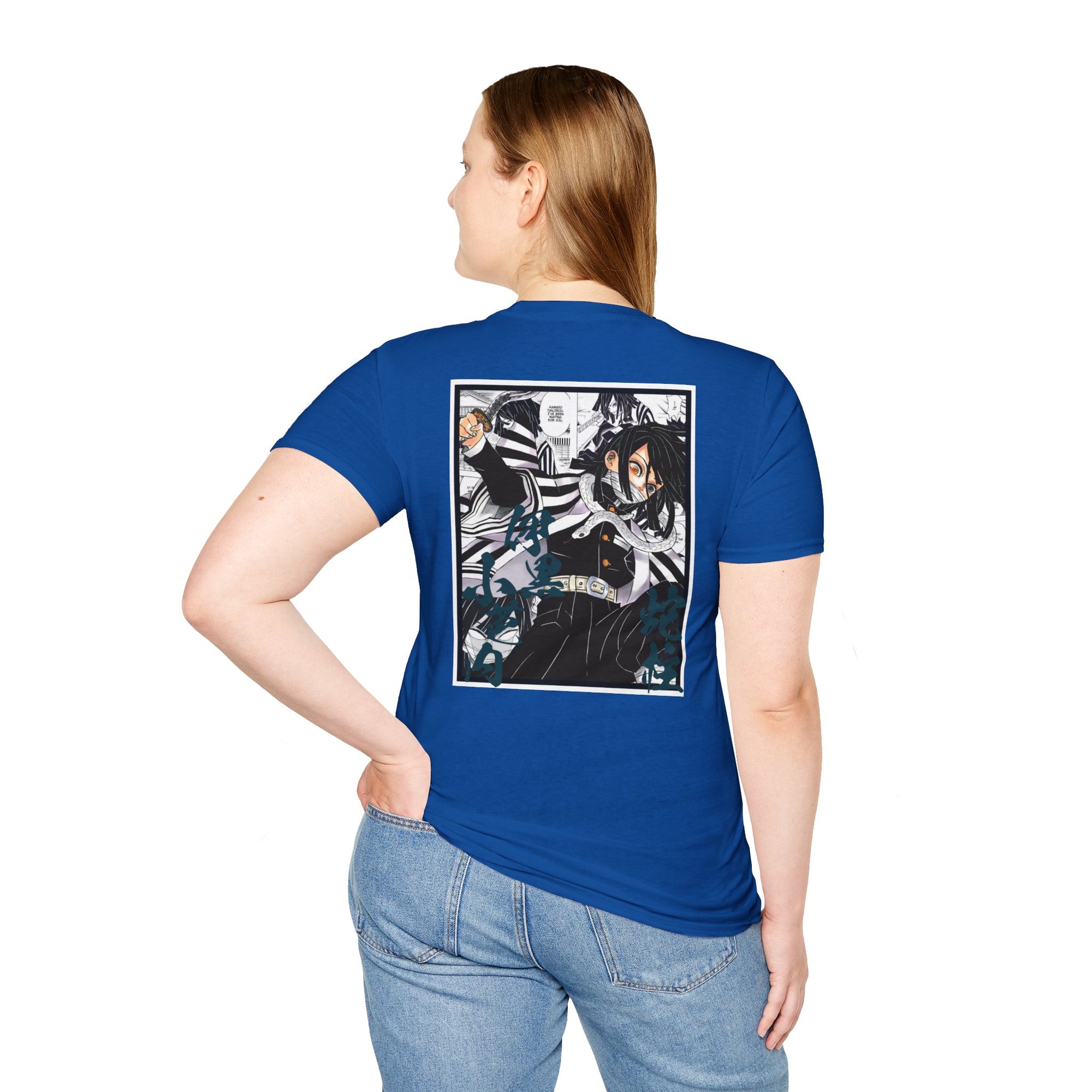 Camiseta informal Obanai Iguro (DEMON SLAYER)