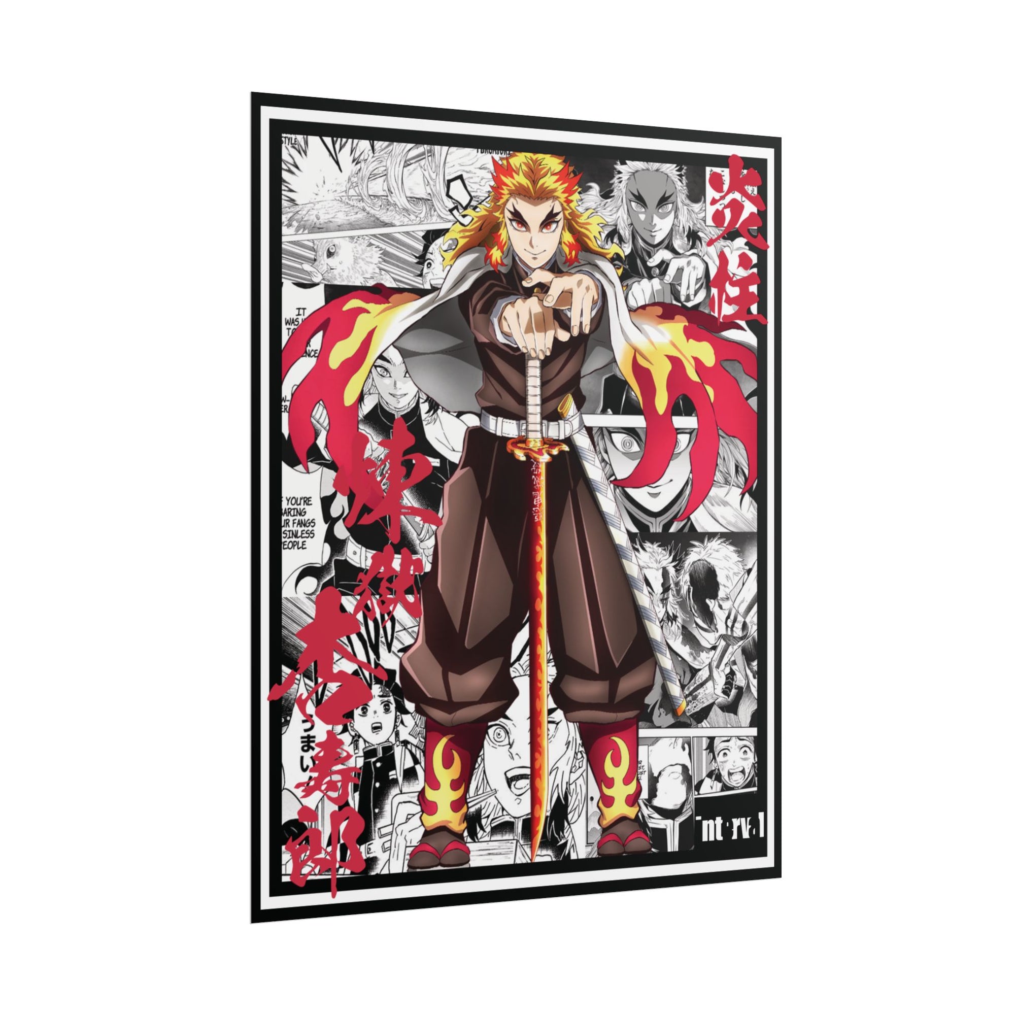 Kyōjurō Rengoku (Demon Slayer) Poster