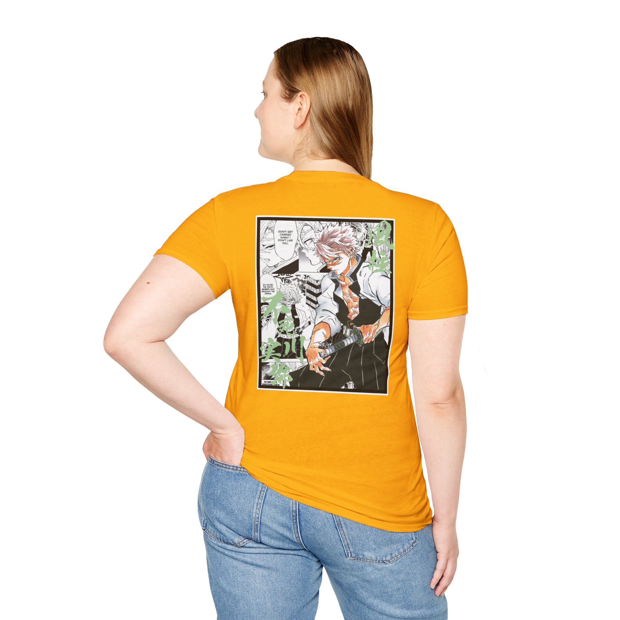 Camiseta informal Sanemi Shinazugawa (DEMON SLAYER)