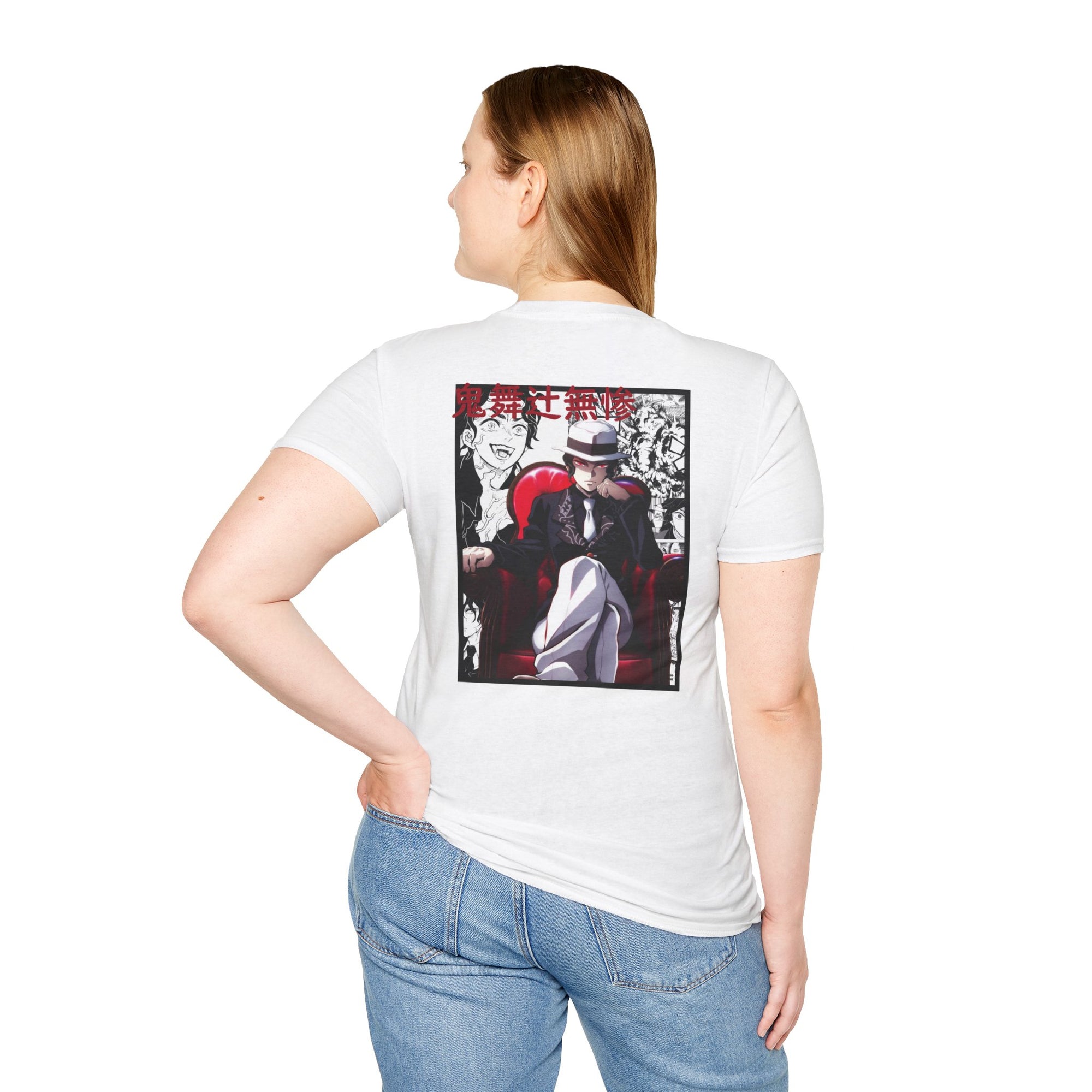 Camiseta informal Muzan Kibutsuji (DEMON SLAYER)